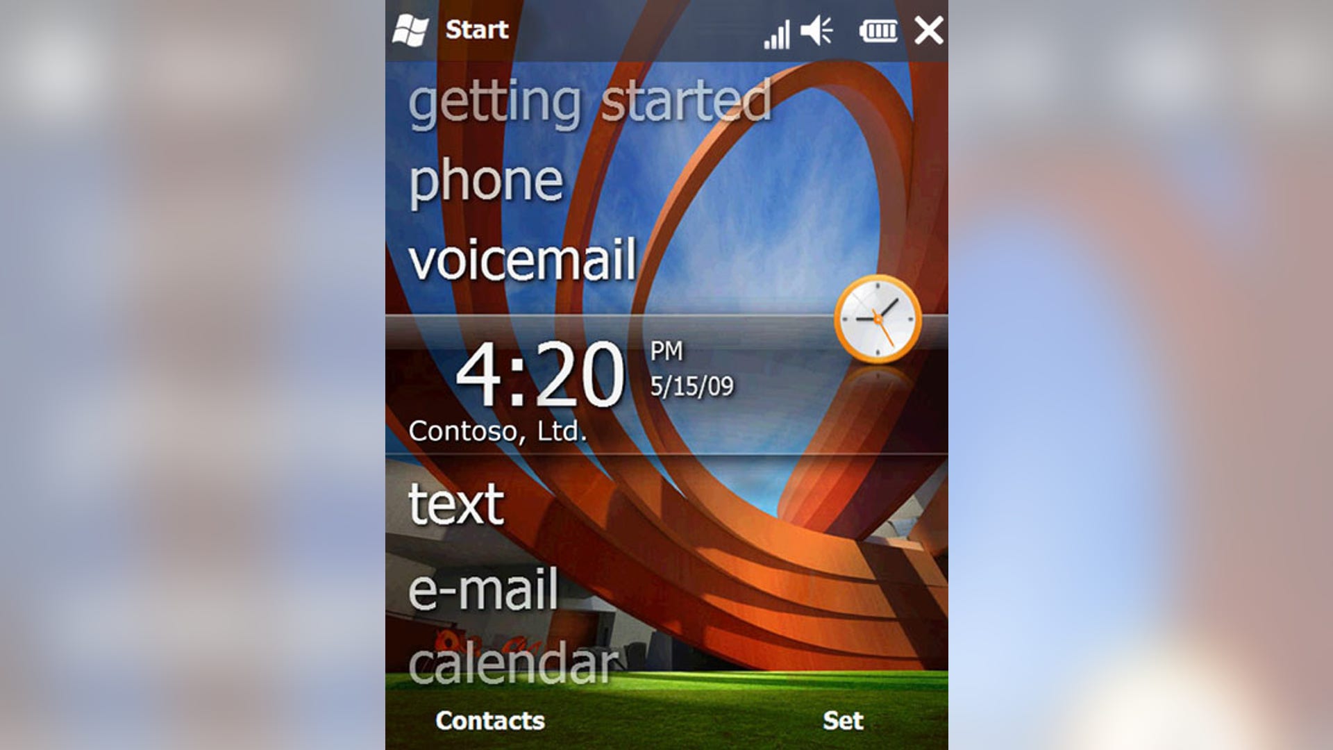 Ron Arad Designer Theme: Today Screen