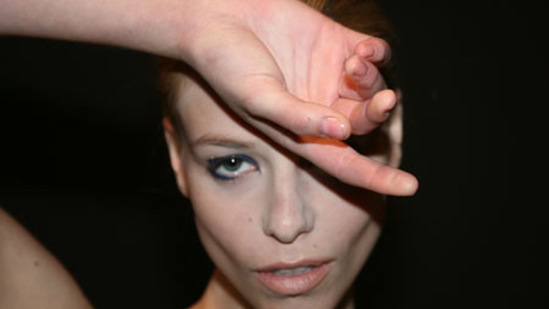 Backstage at Fashion Week