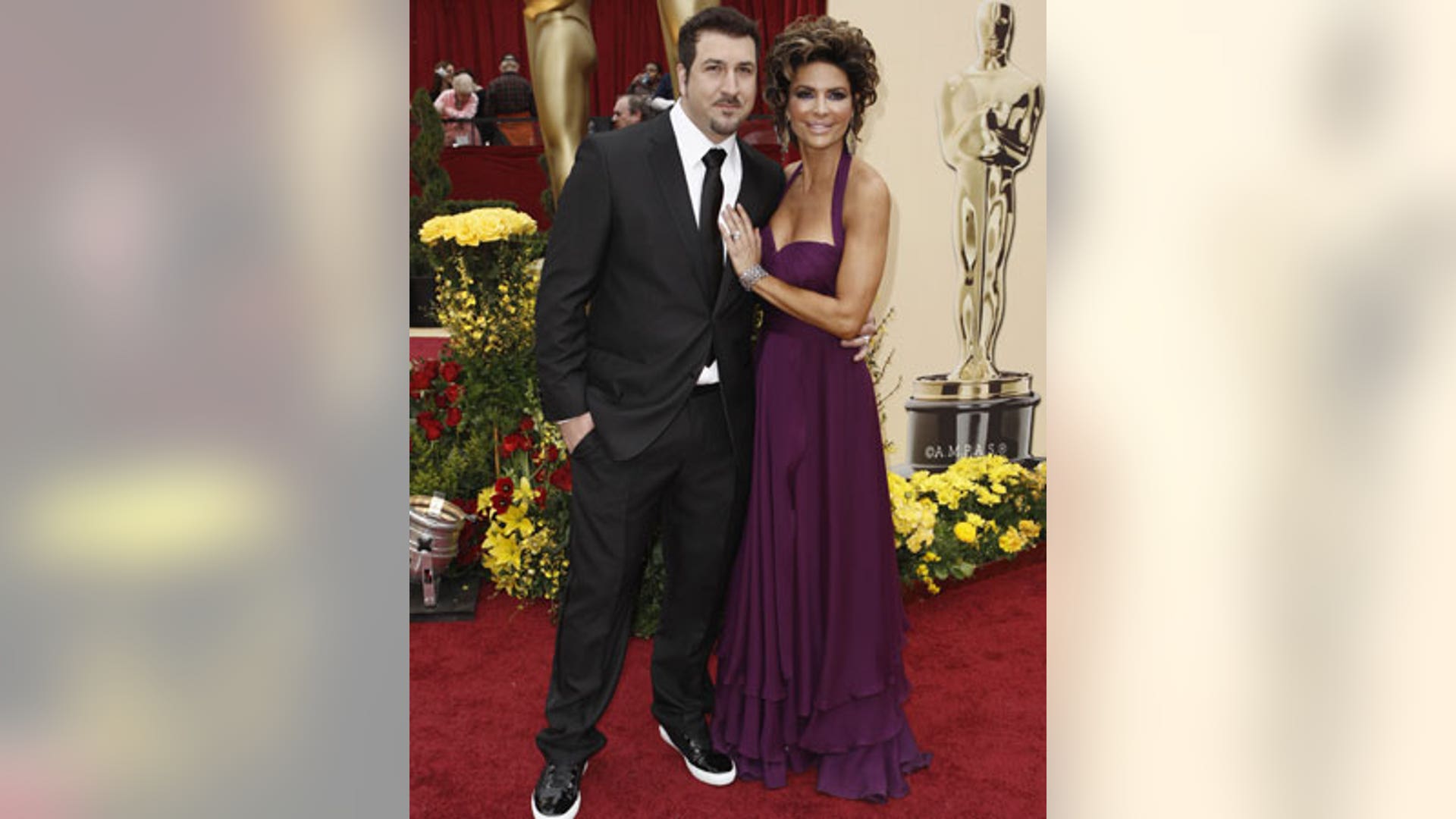 Joey Fatone and Lisa Rinna