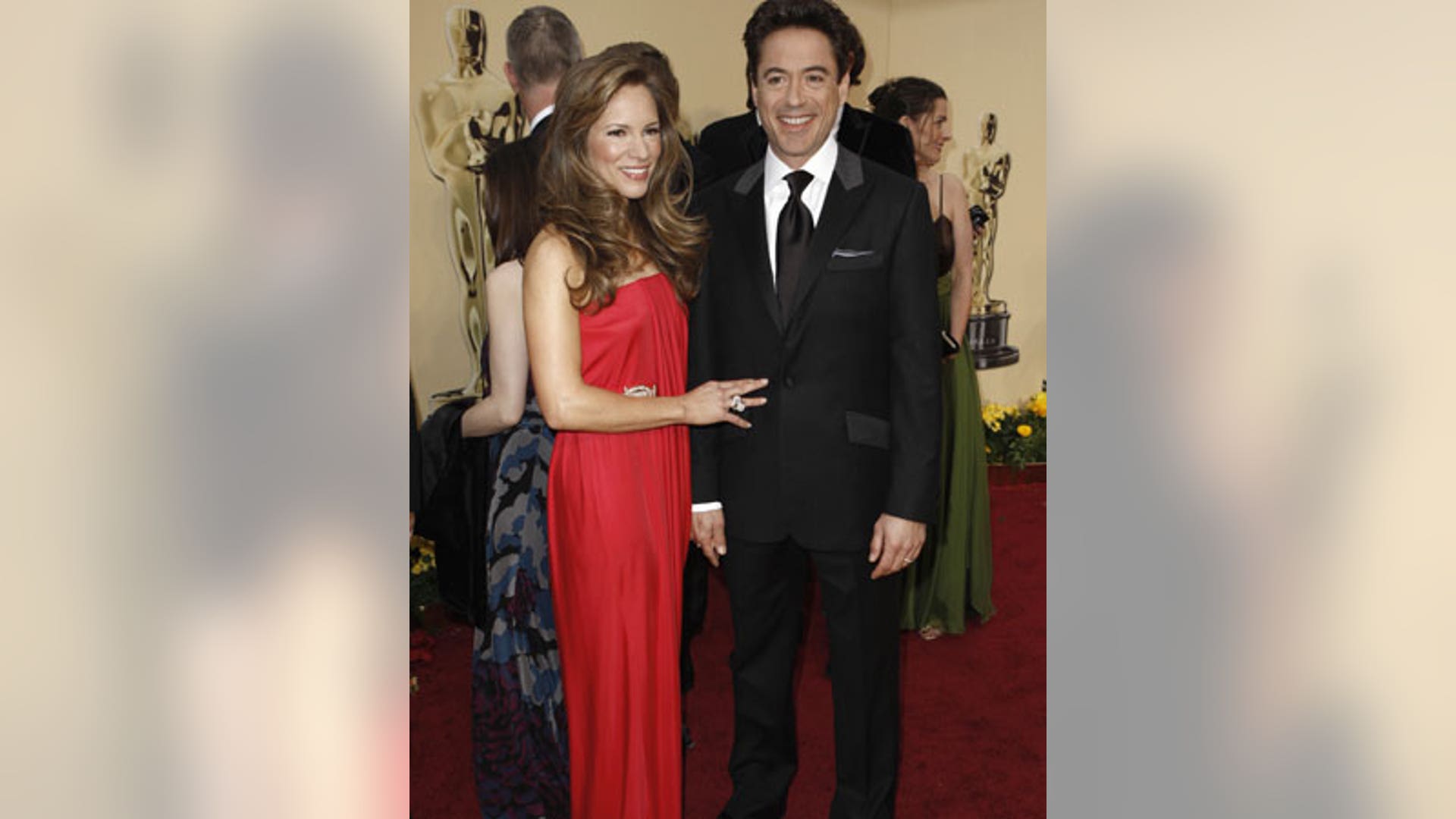 Robert Downey Jr. and wife Susan Downey