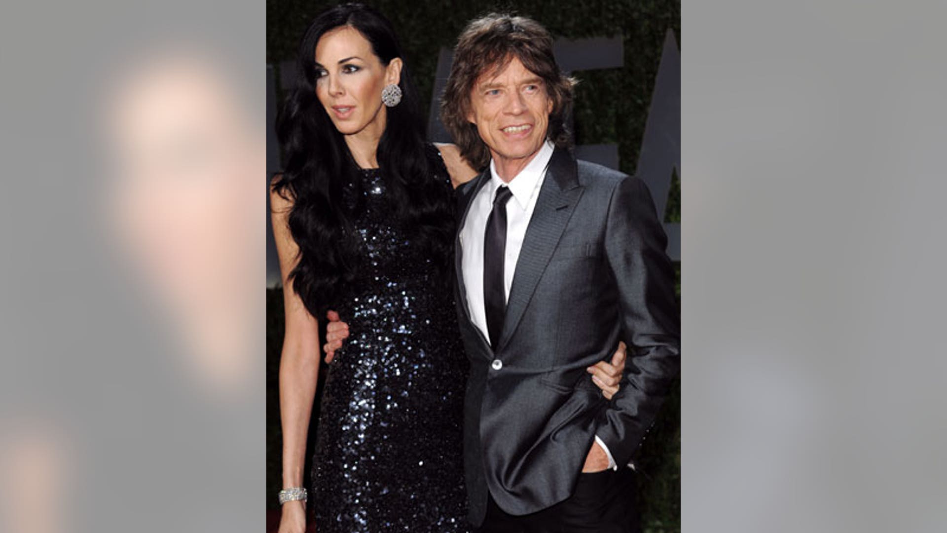 Mick Jagger and girlfriend L'Wren Scott