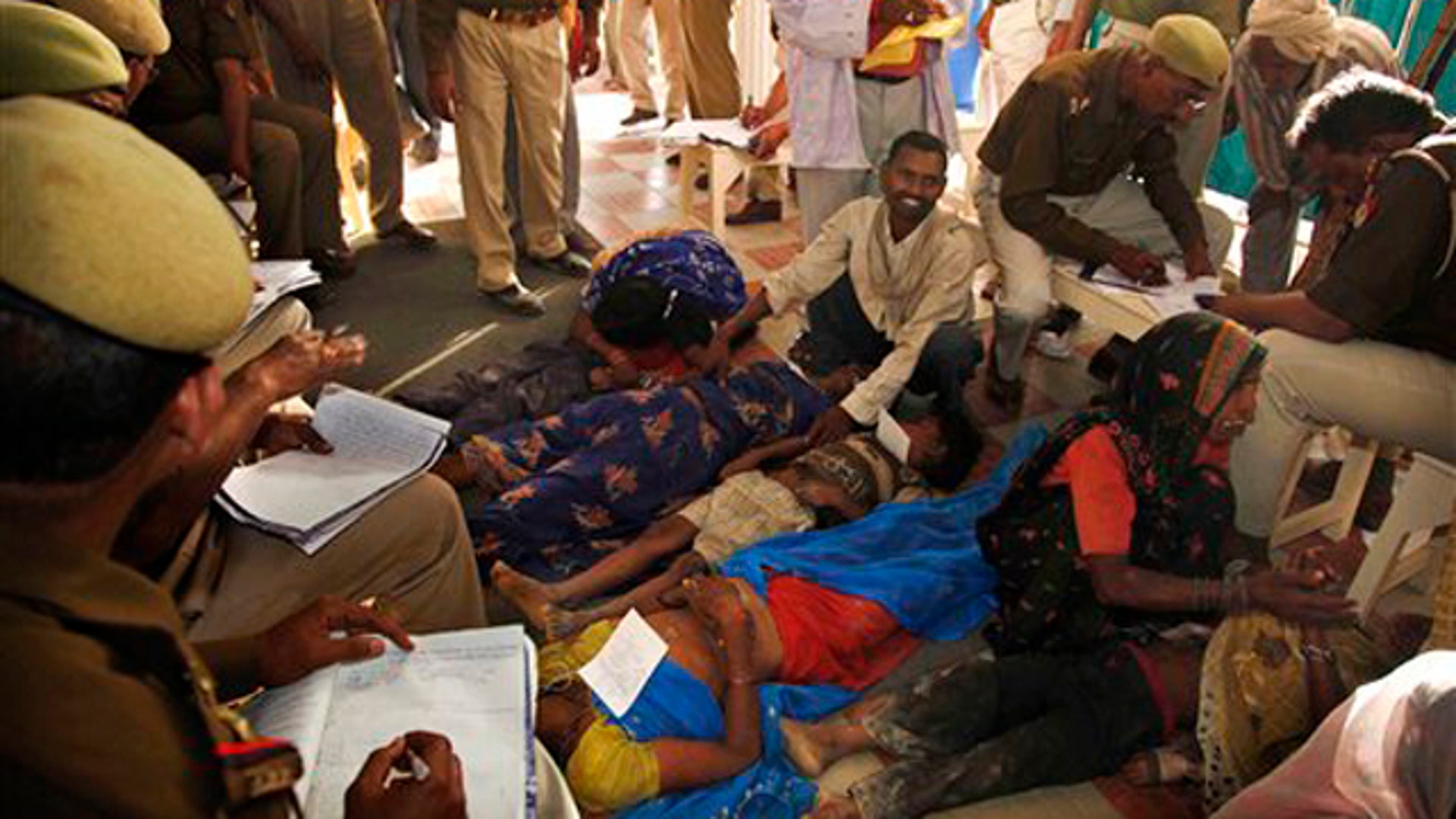 India Temple Stampede