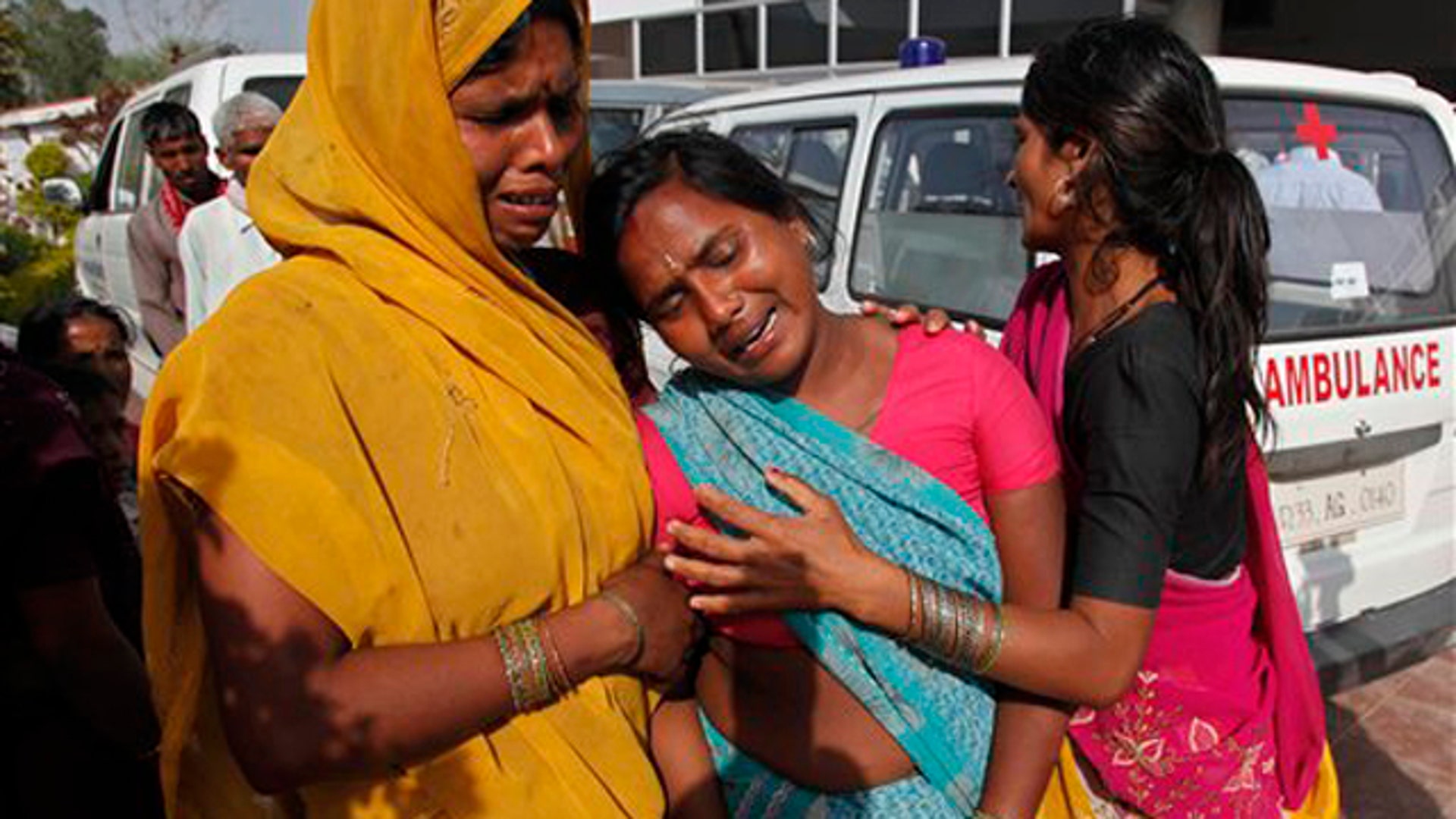 India Temple Stampede