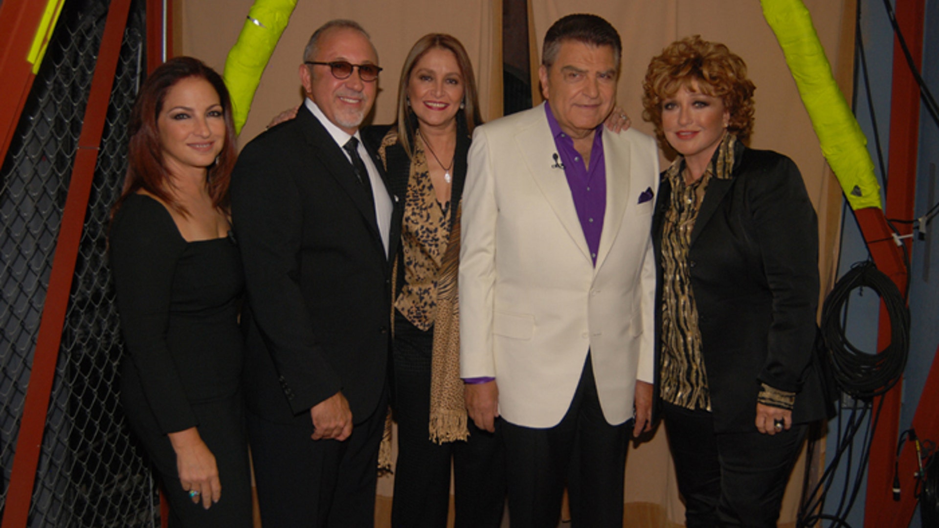 The Estefans, Daniela Romo, Don Francisco and Angélica María