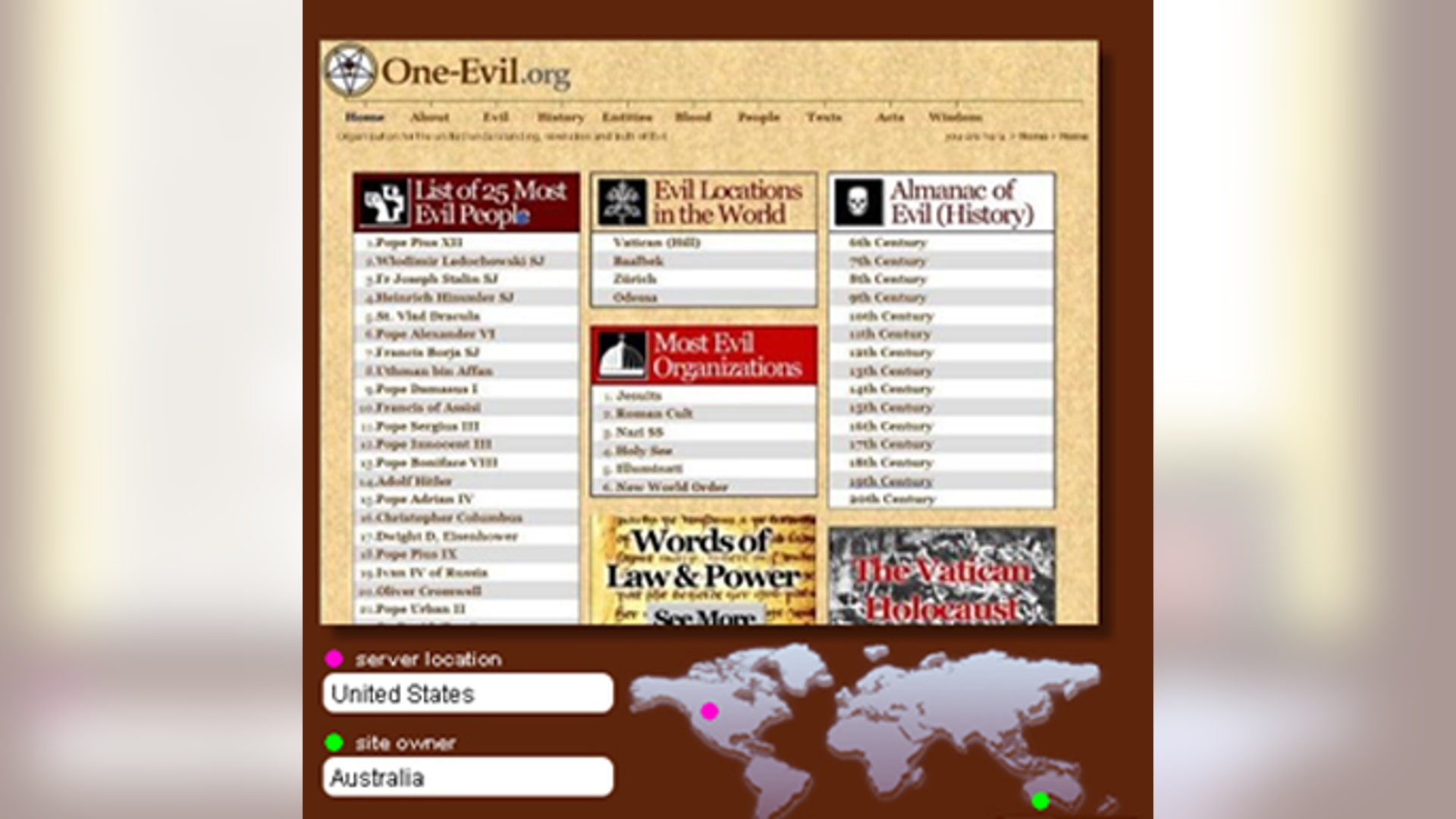 One-Evil.org