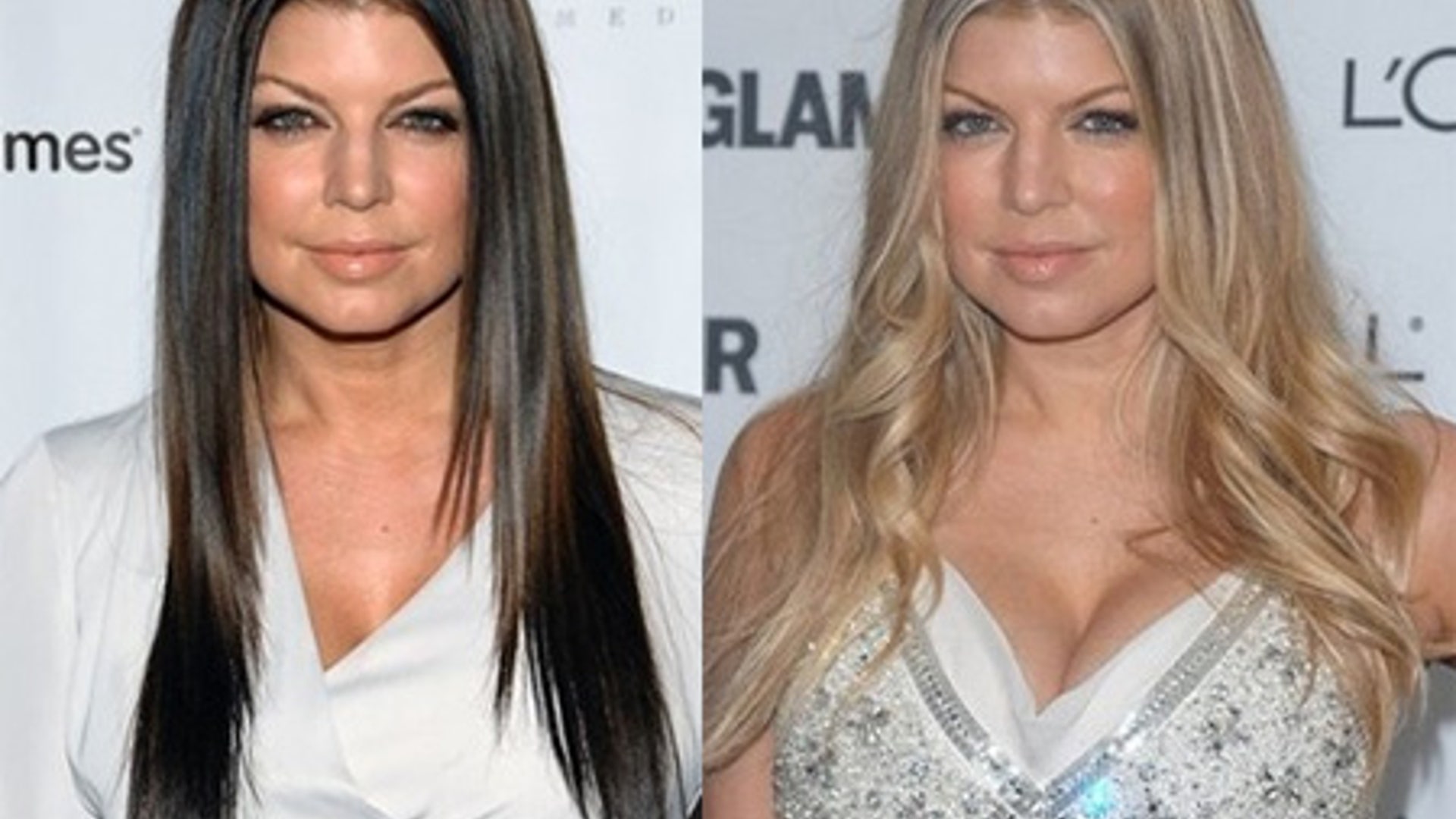 Fergie has sported some crazy hairdos over the years. The darker shade definitely looks nice, but blonde locks definitely look better against the singer's bronzed complexion.