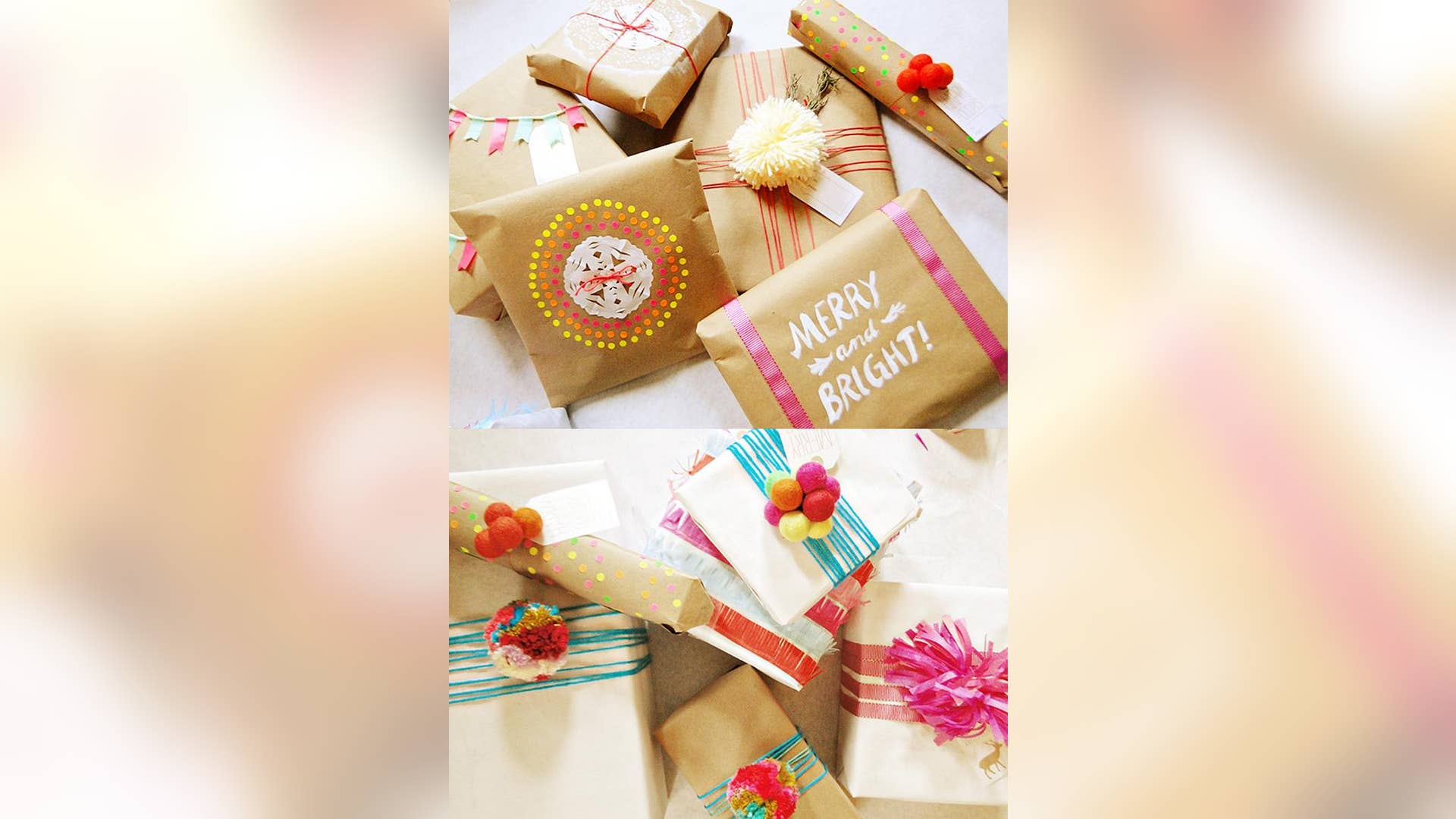 Raid Your Craft Stash Gift Wrap