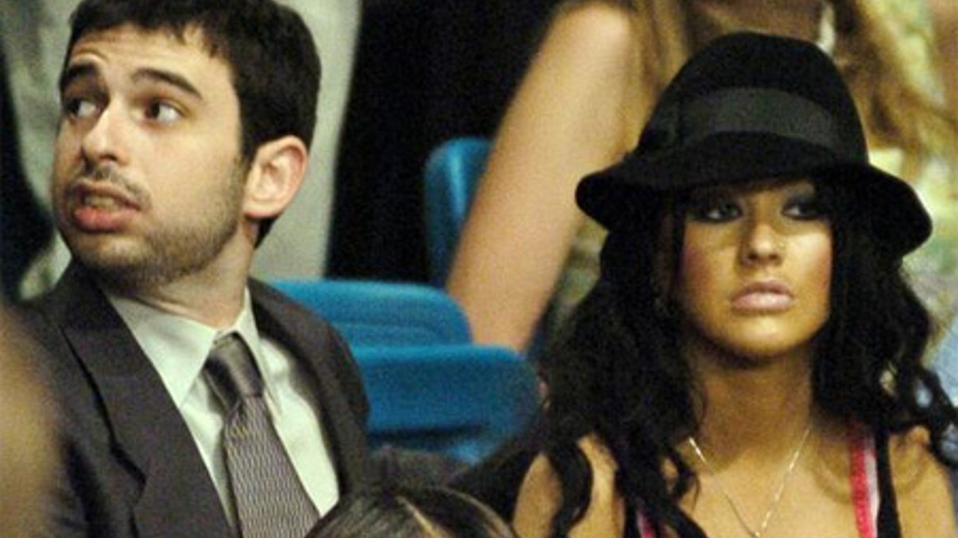 Christina Aguilera and Jordan Bratman