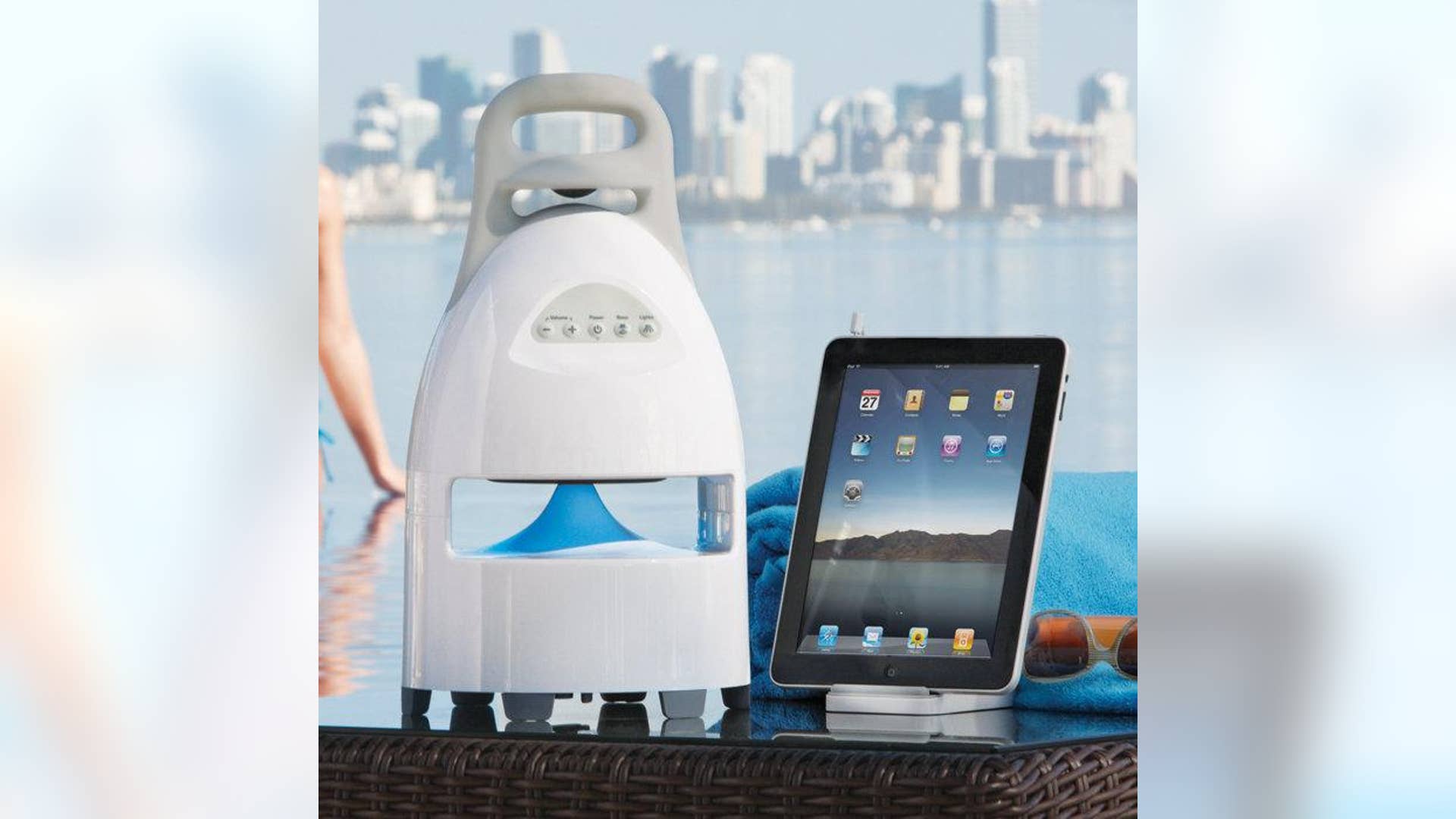 13. Brookstone Wireless Speakers