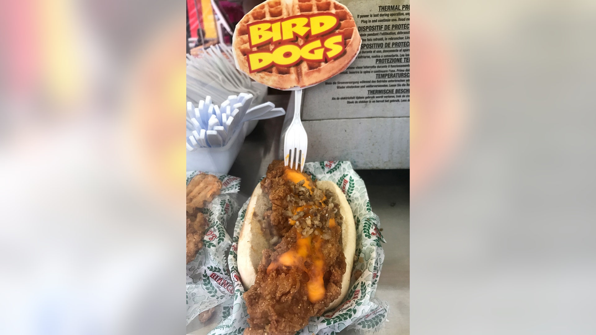 The Bird Dog: It's like a hot dog, only crispier, chicken-fried and slathered in sauce.