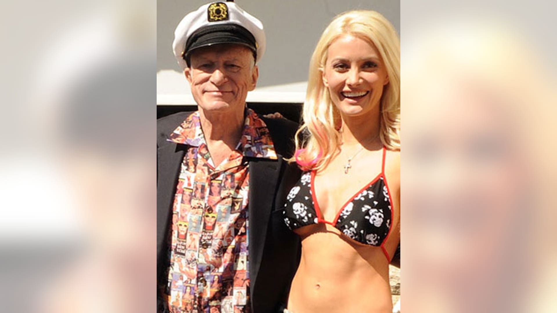 Hugh Hefner and Holly Madison