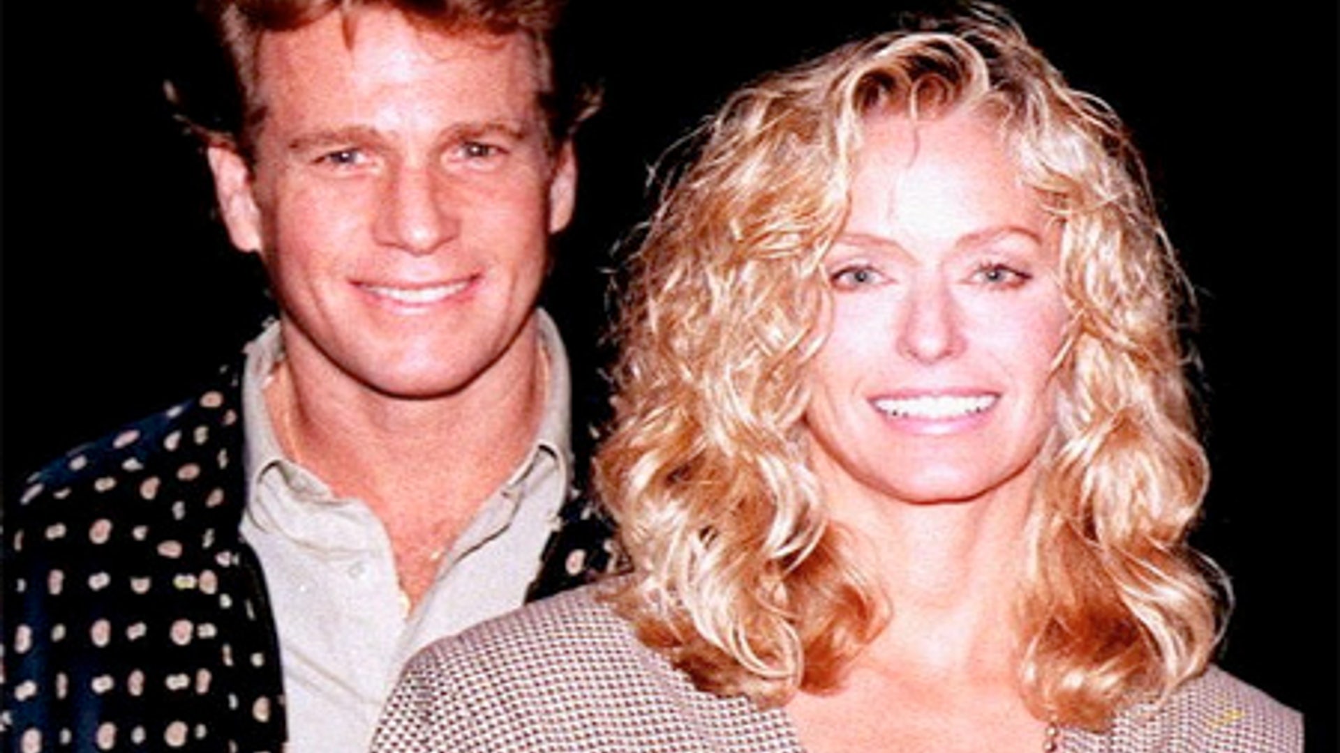 Farrah Fawcett and Ryan O'Neal