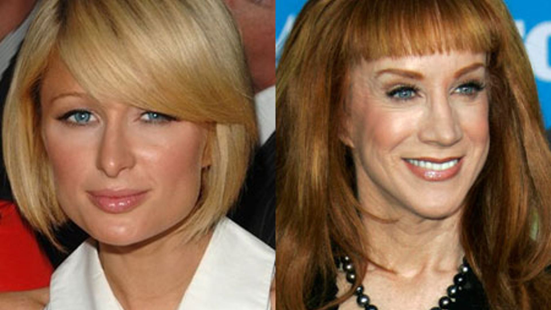 Paris Hilton and Kathy Griffin