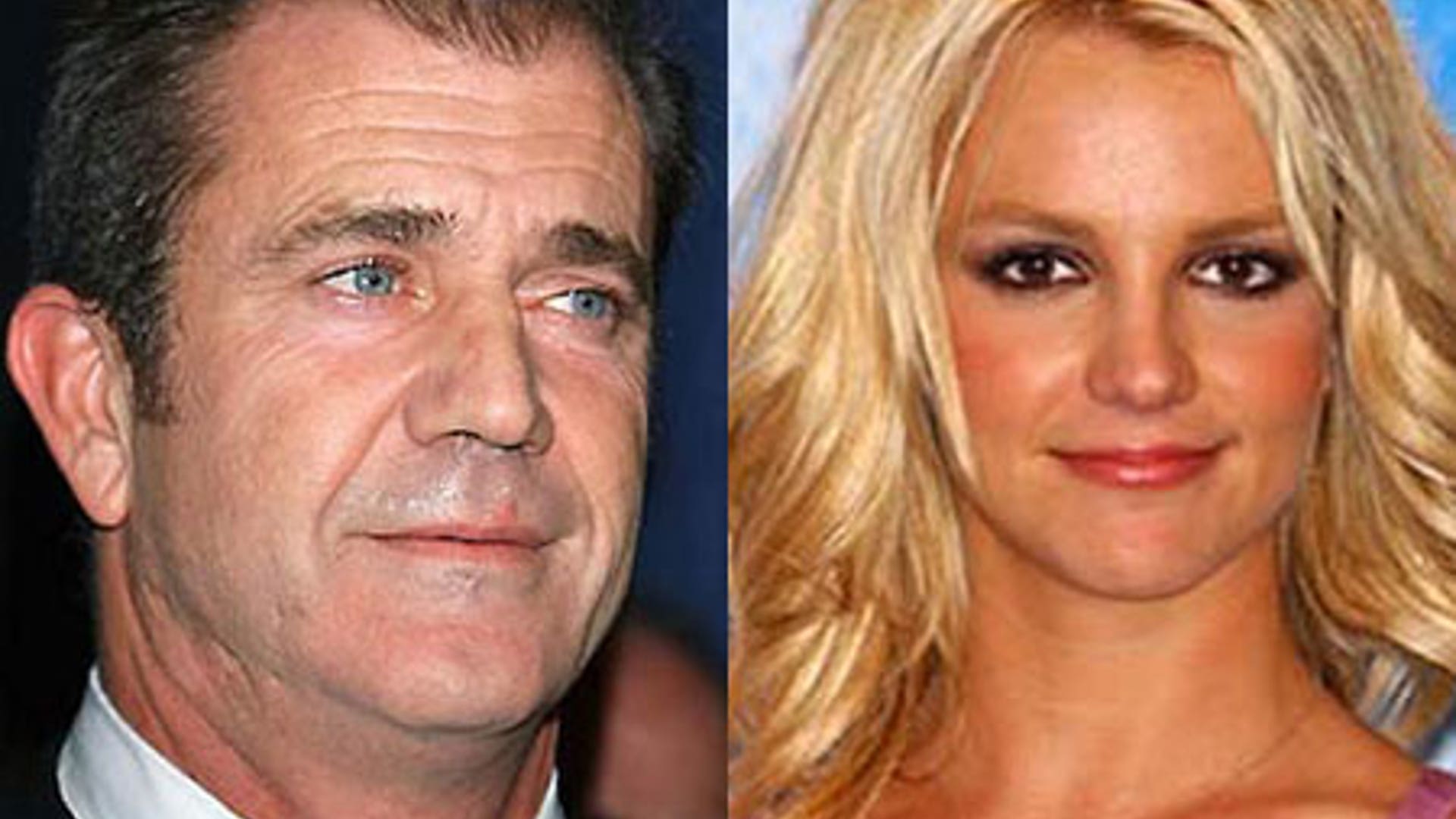 Mel Gibson and Britney Spears