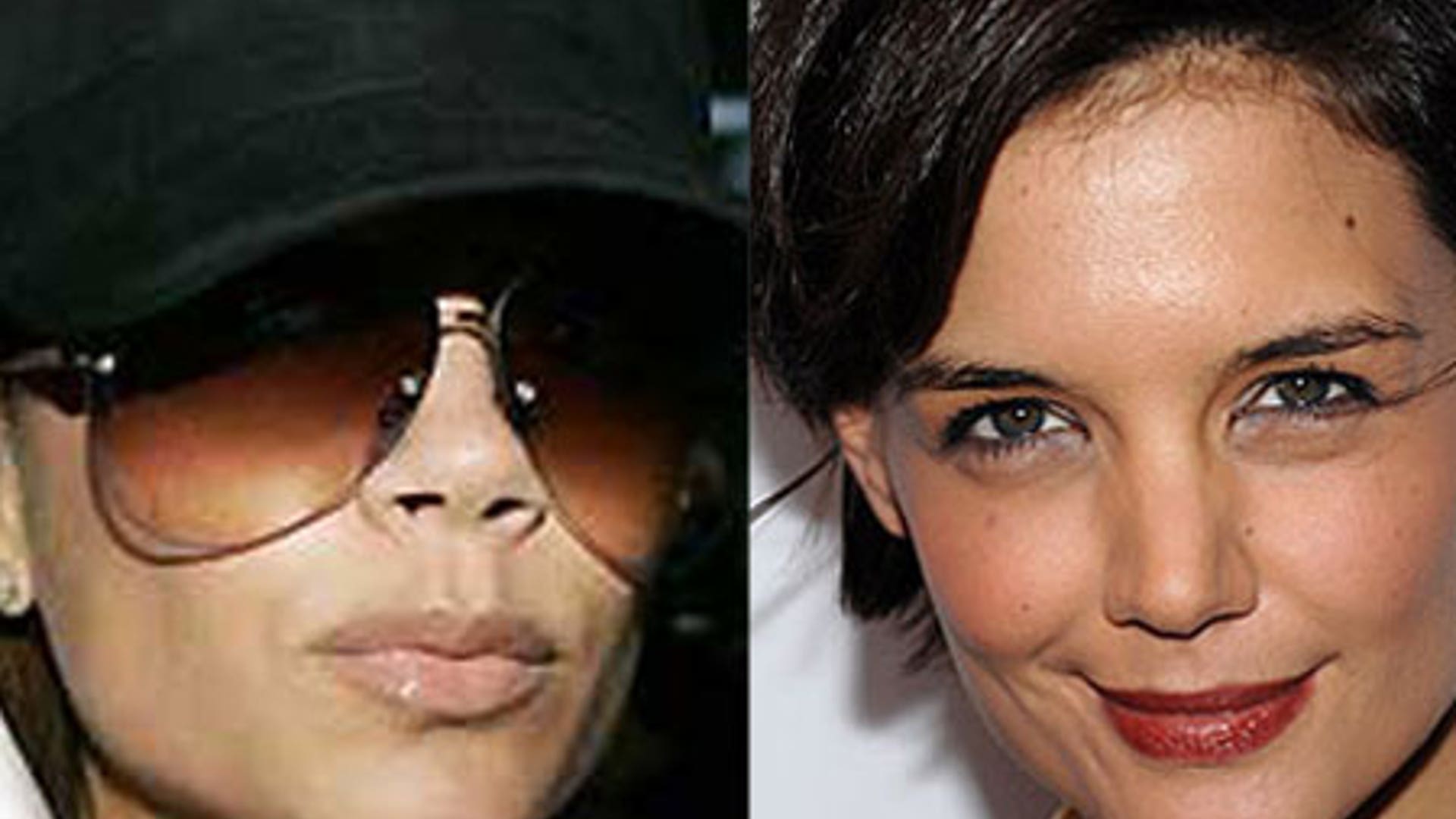 Victoria Beckham and Katie Holmes