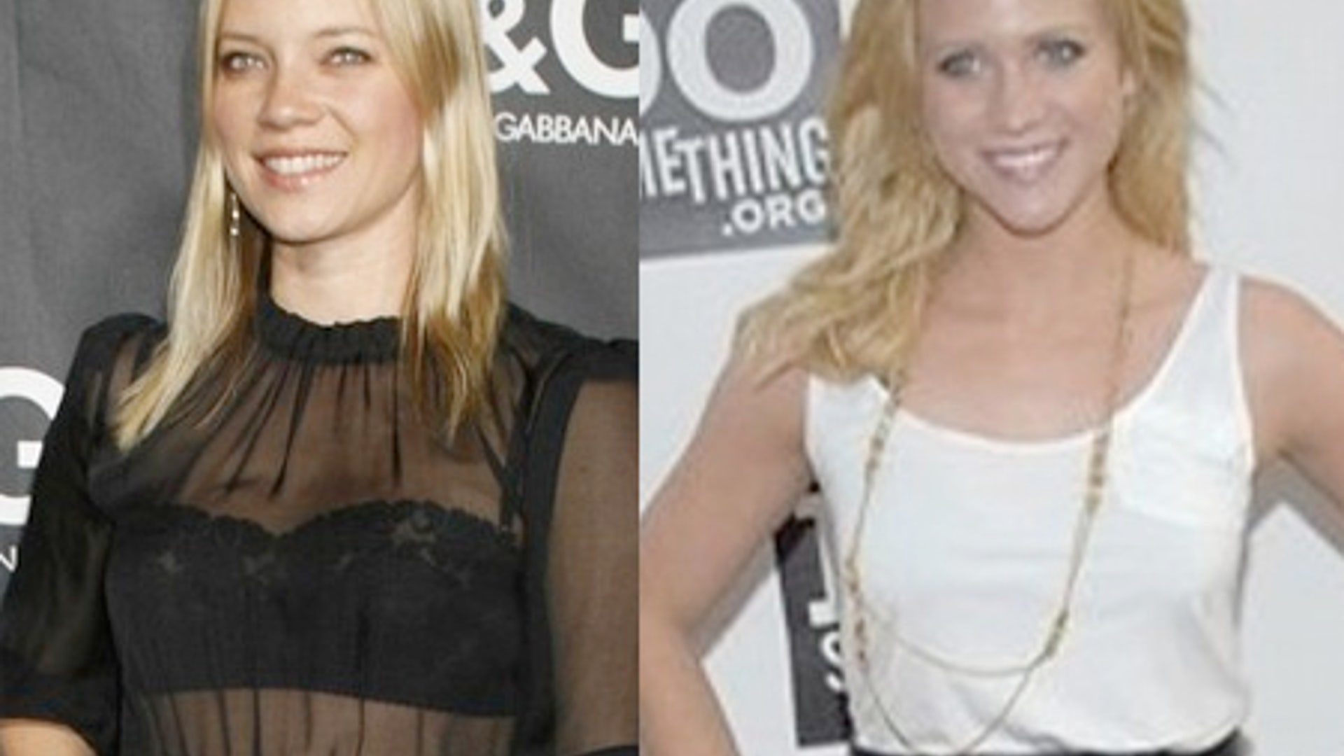 Amy Smart and Brittany Snow