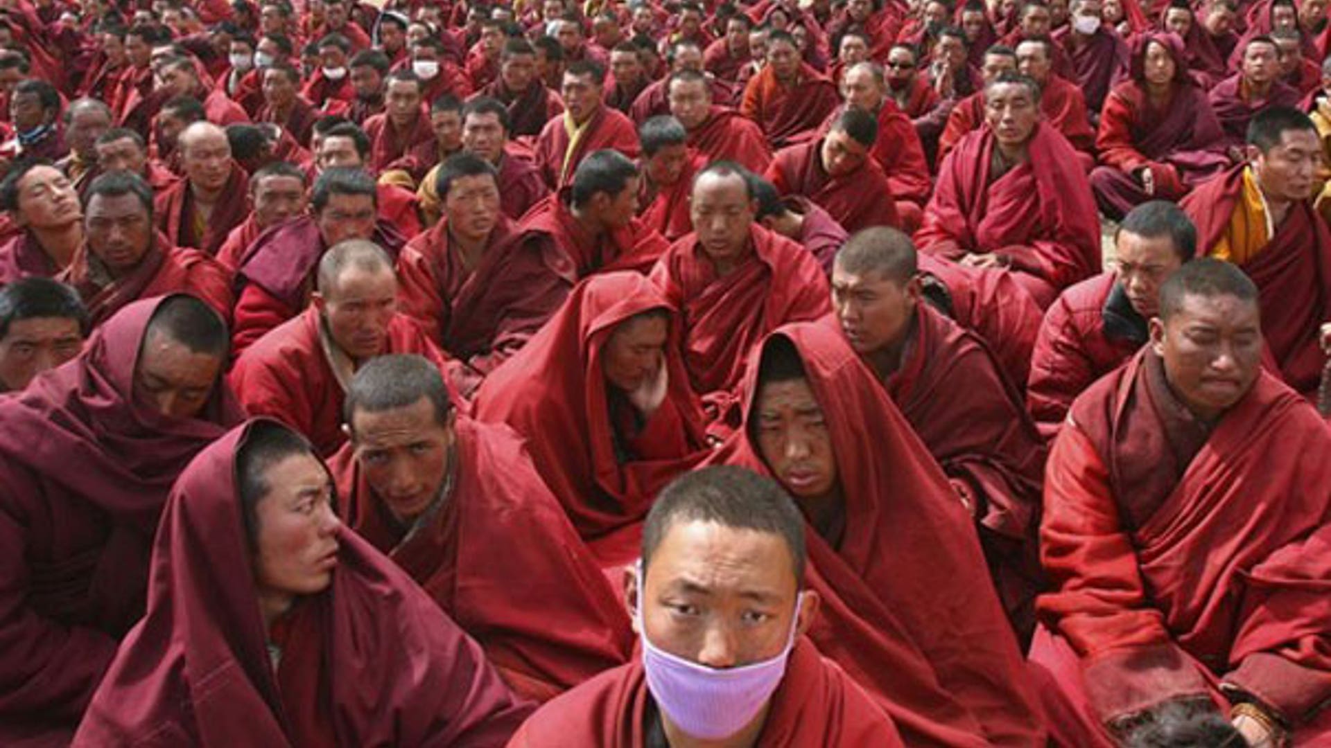 Tibetan Monks Devastated