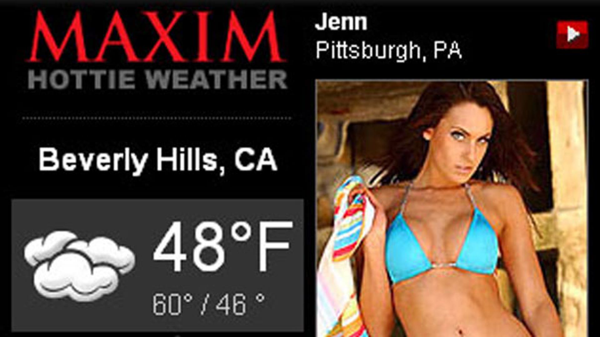 Maxim Hottie Weather