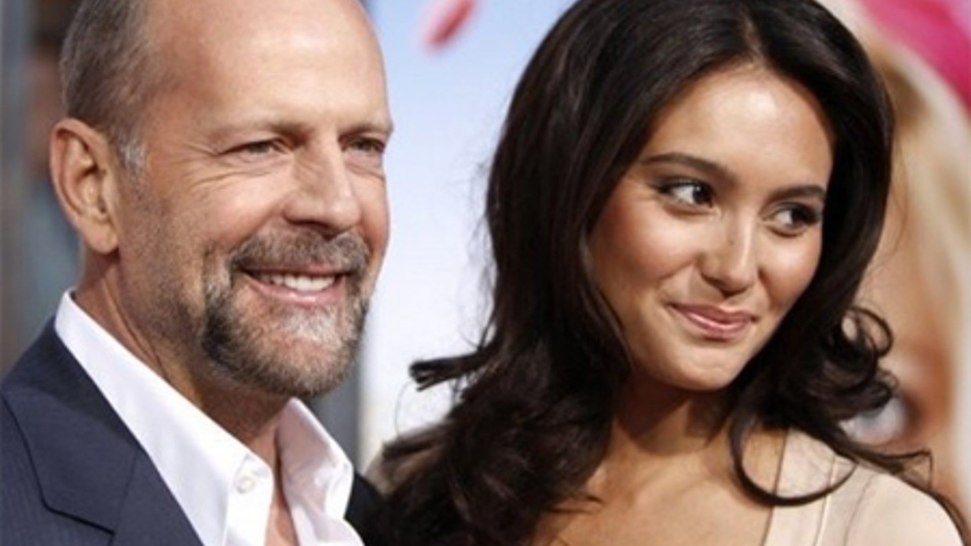 Bruce Willis and Emma Hemmin