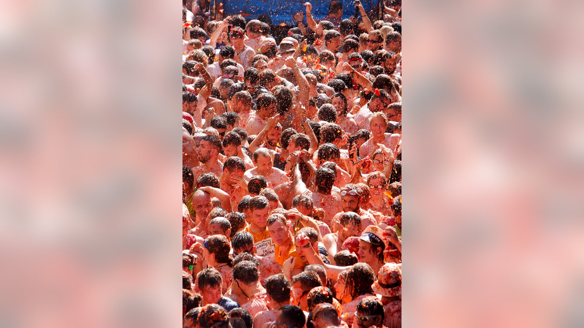 The Tomatina attracts tens of thousands of participants to the village of Bunol.