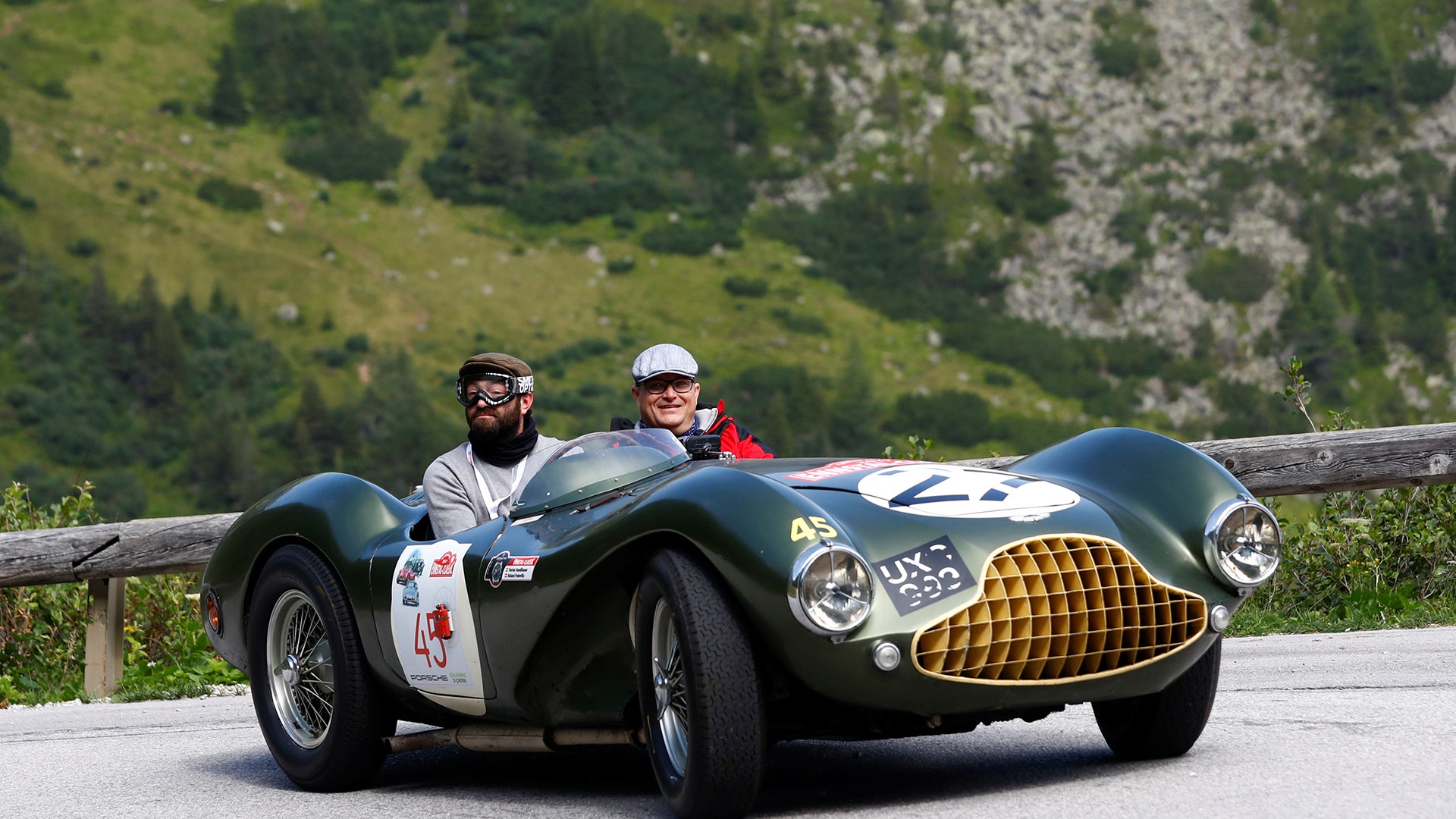 On the road to Soelkpass, Austria