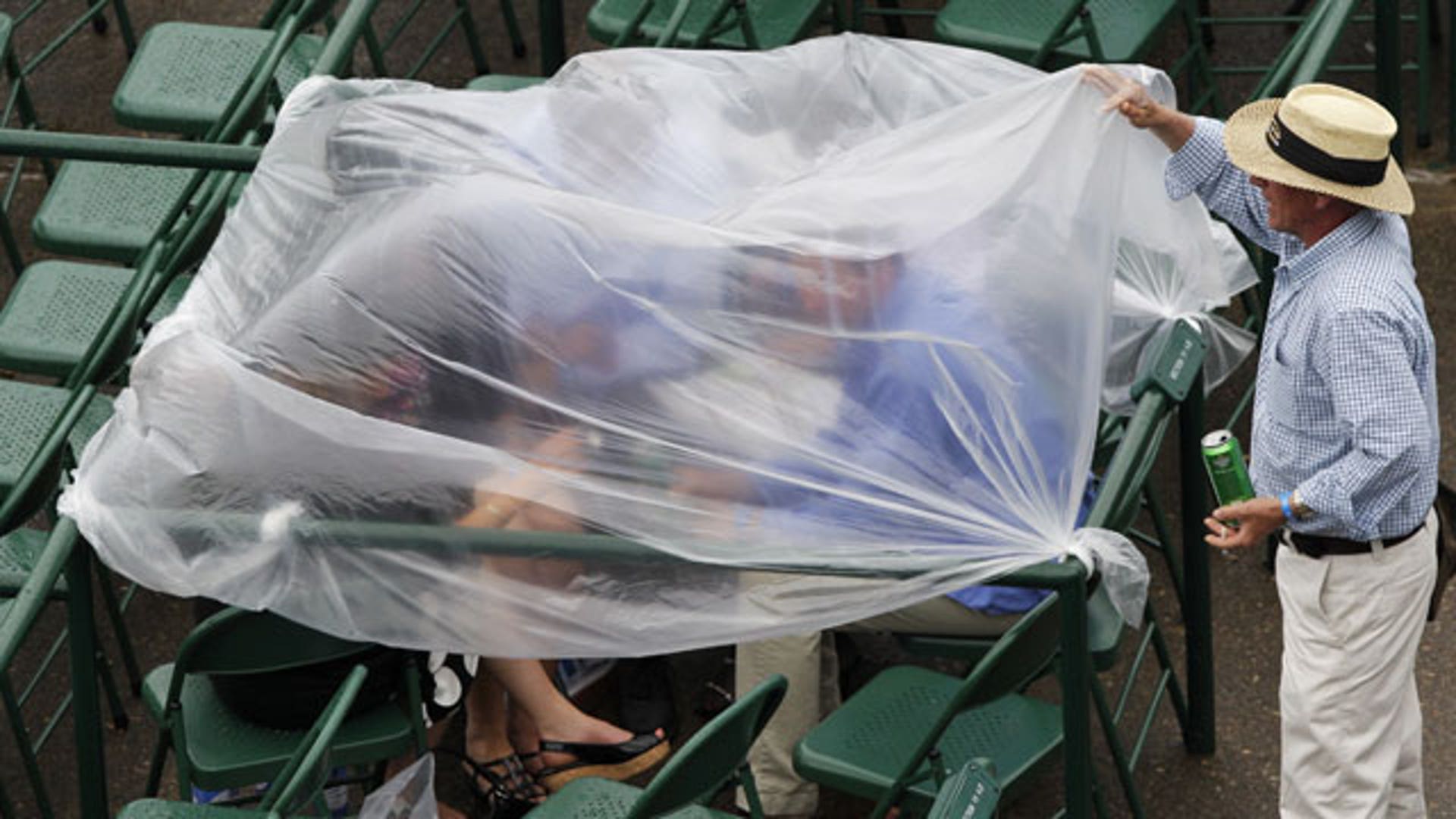 Keeping Dry at the Kentucky Derby