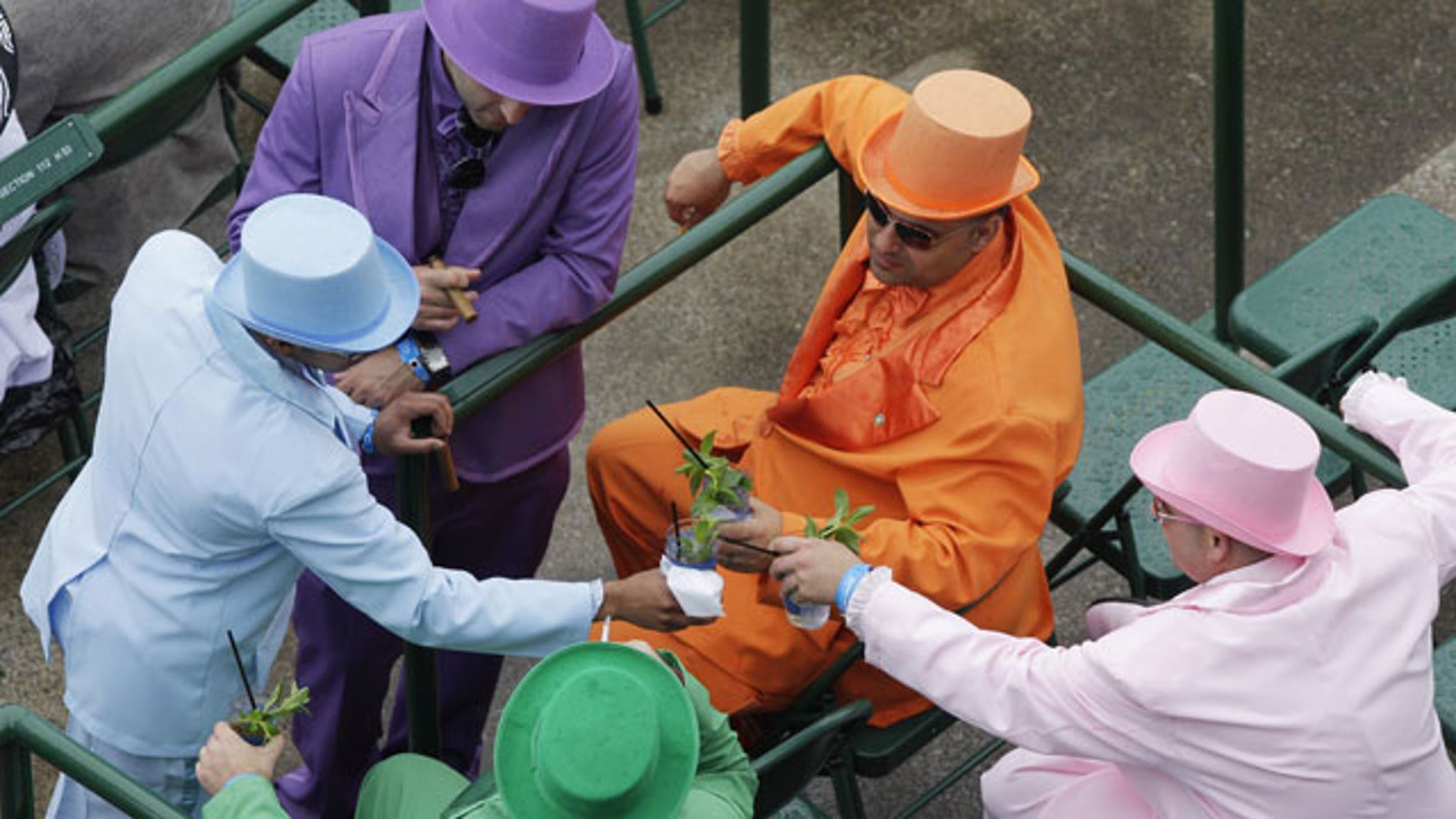 Mint Juleps at the Kentucky Derby