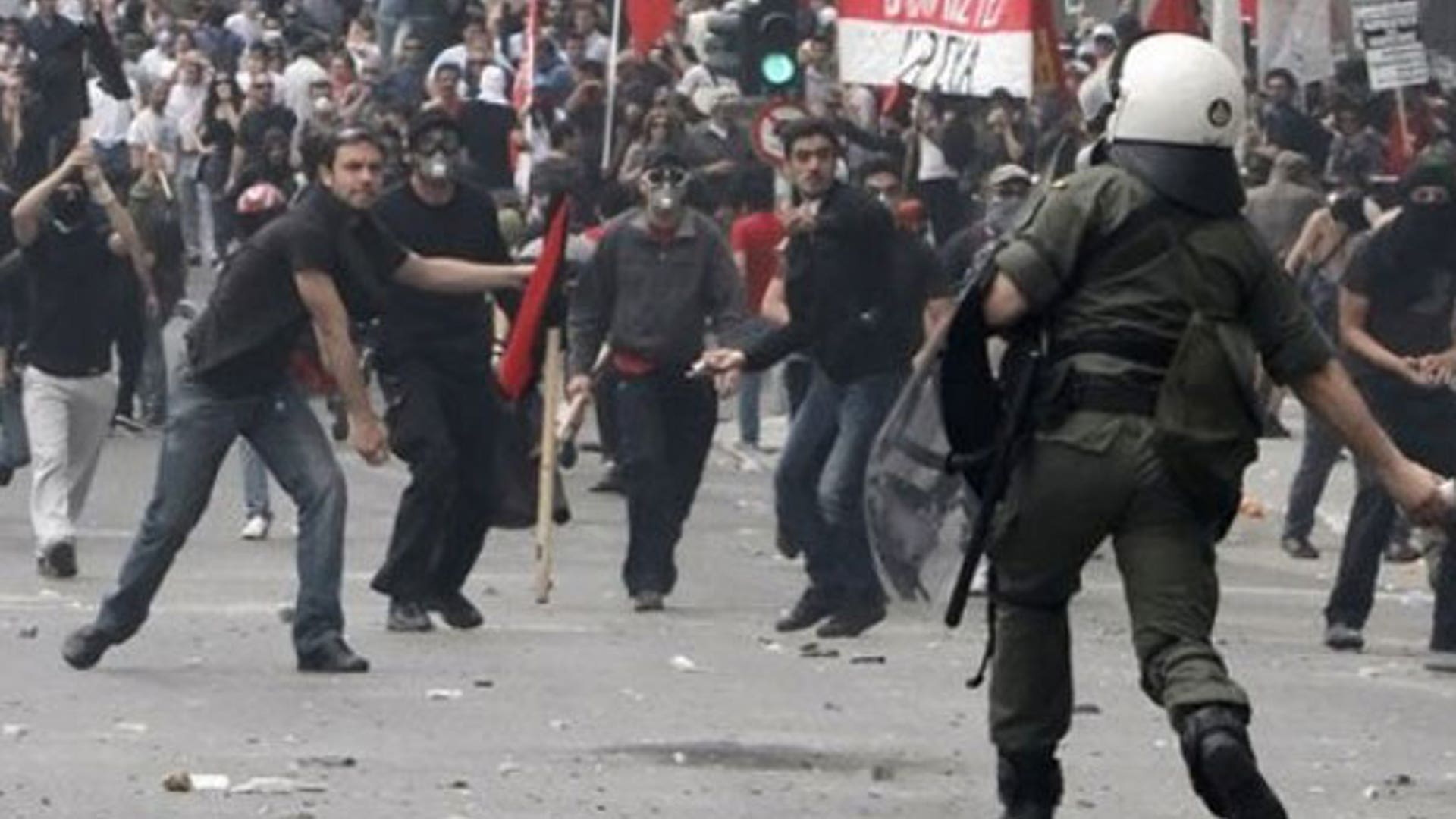 Uprising in Greece