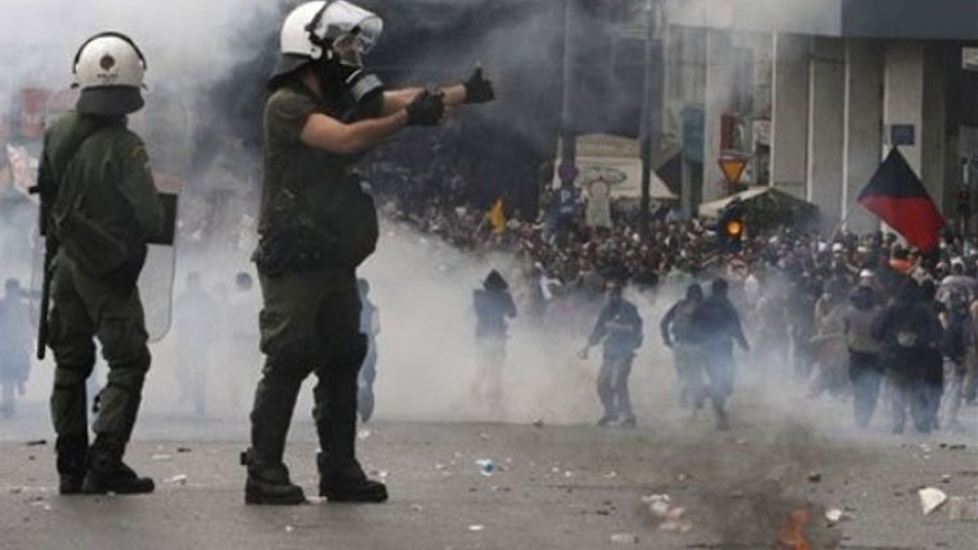 Uprising in Greece