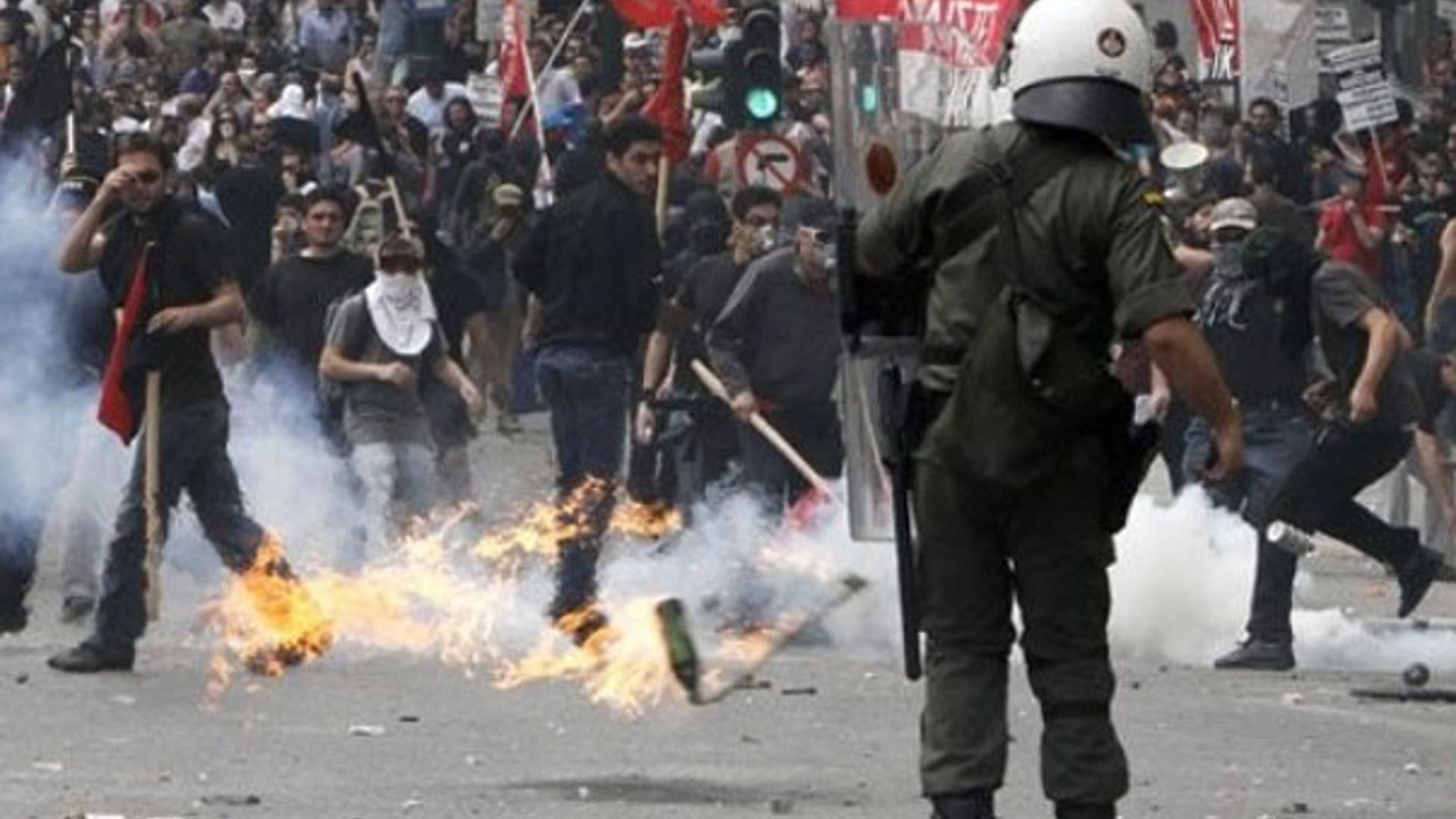 Uprising in Greece