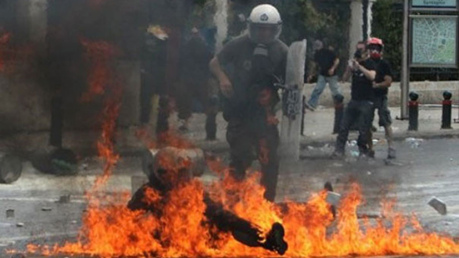 Uprising in Greece