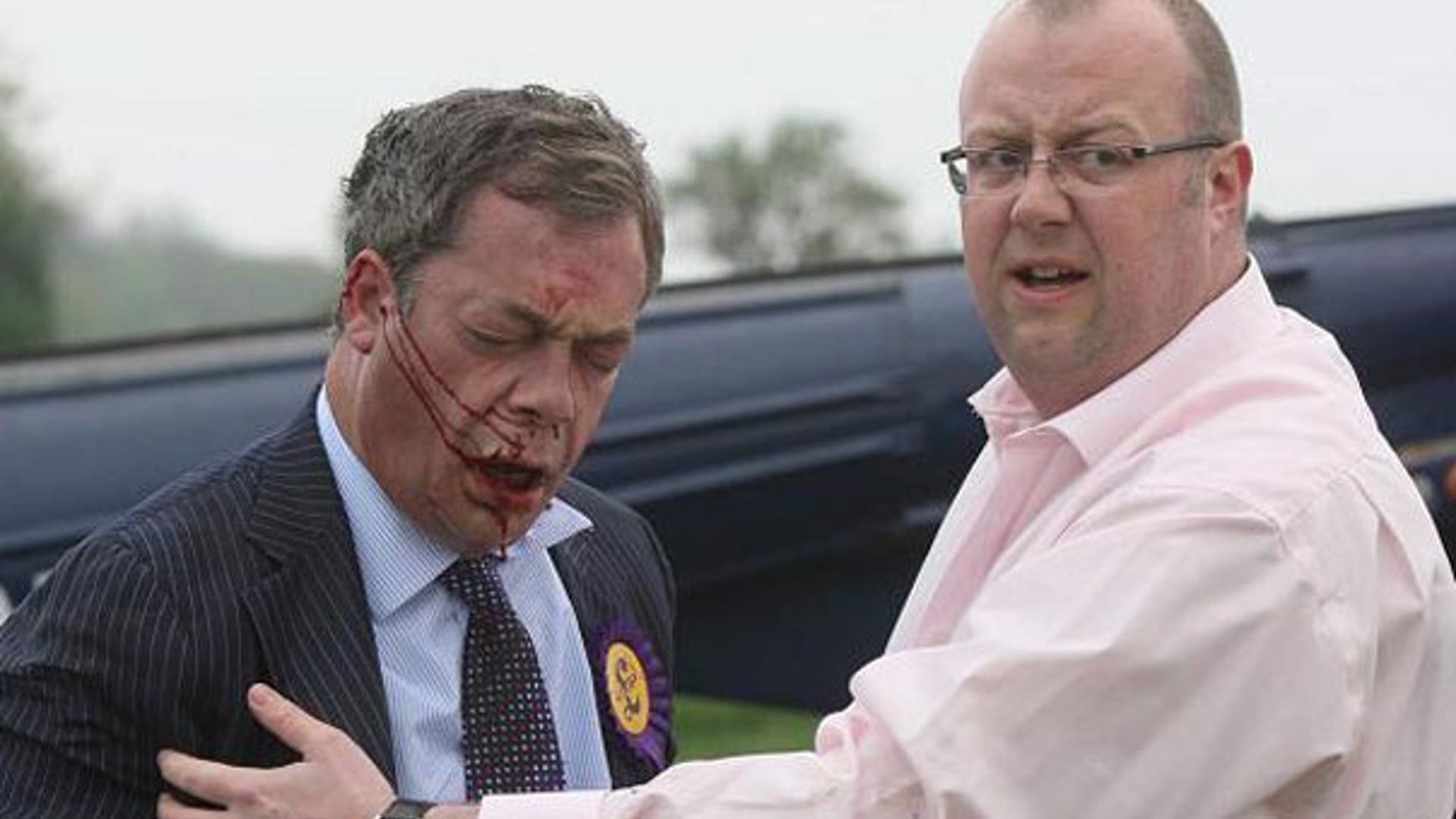 Nigel Farage Plane Crash