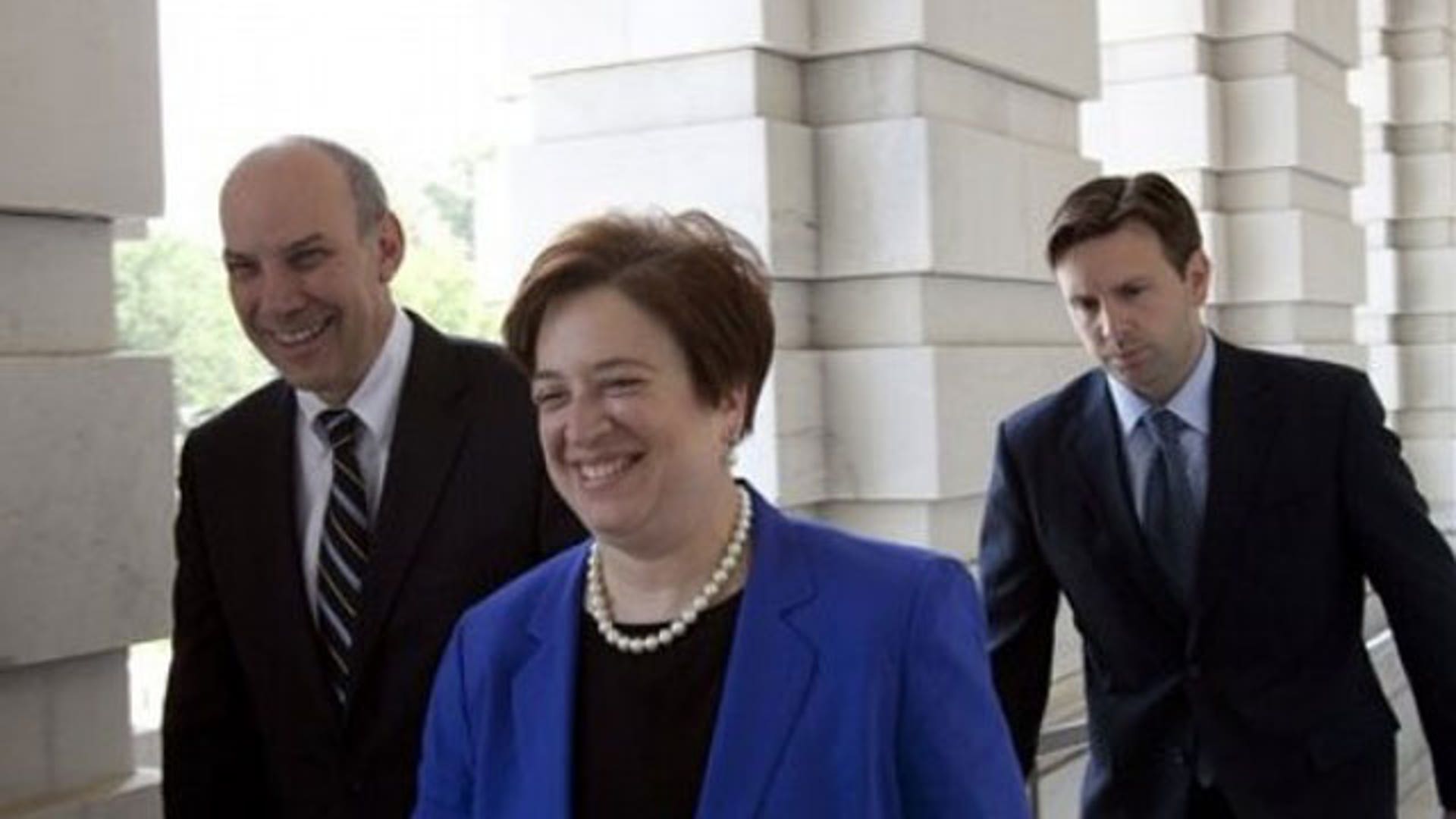 Elena Kagan Arrives