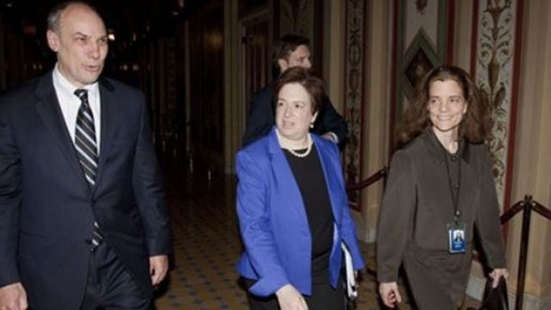 Elena Kagan Arrives