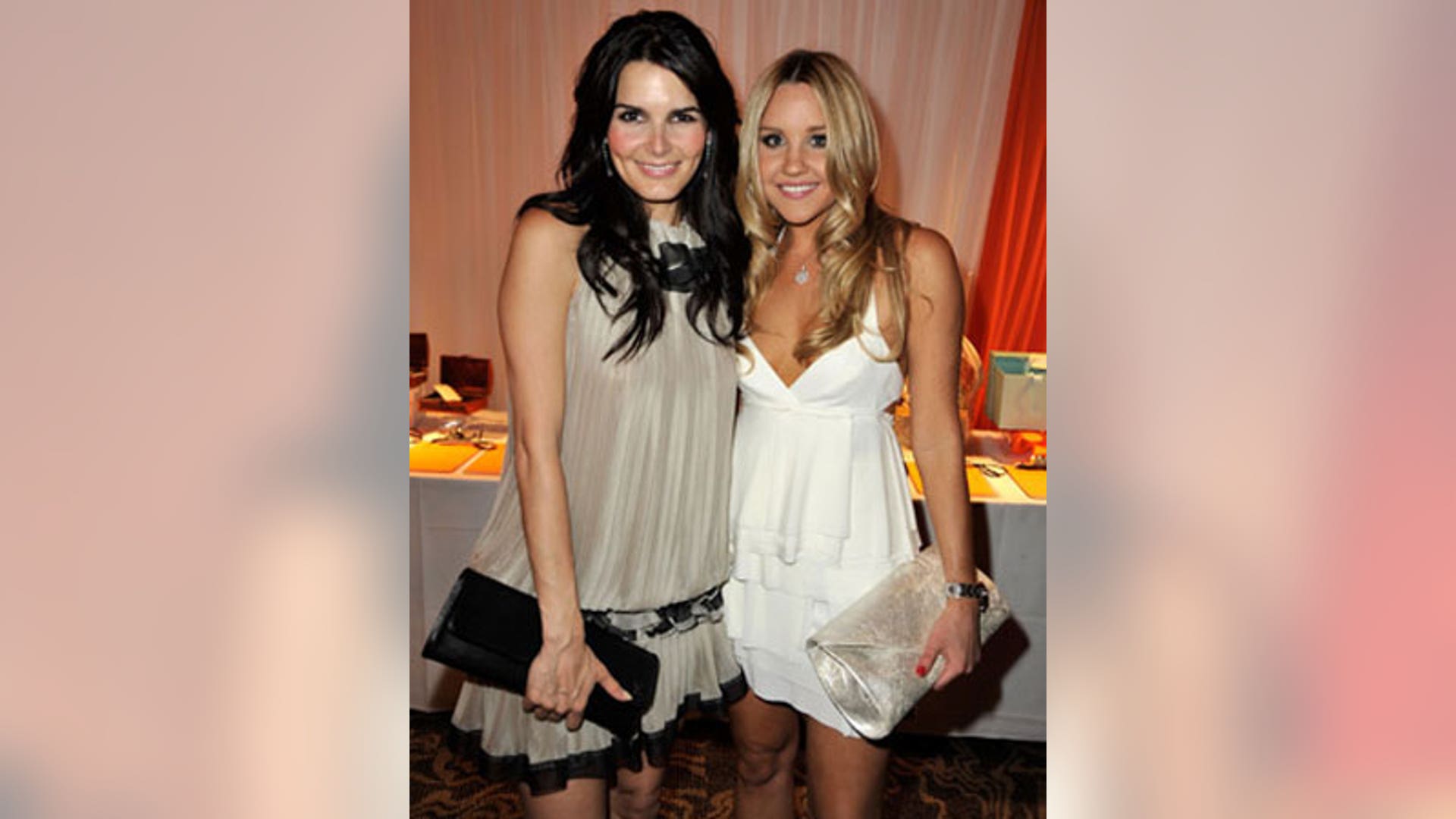 Angie Harmon and Amanda Bynes