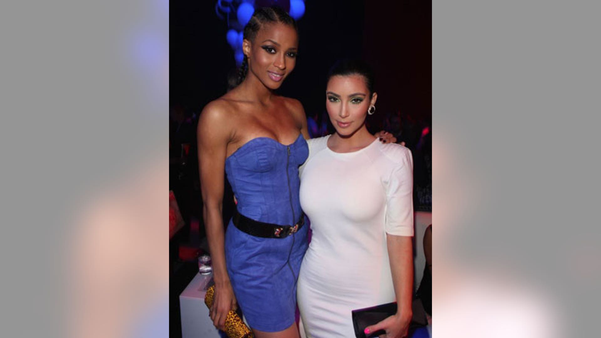 Ciara and Kim Kardashian