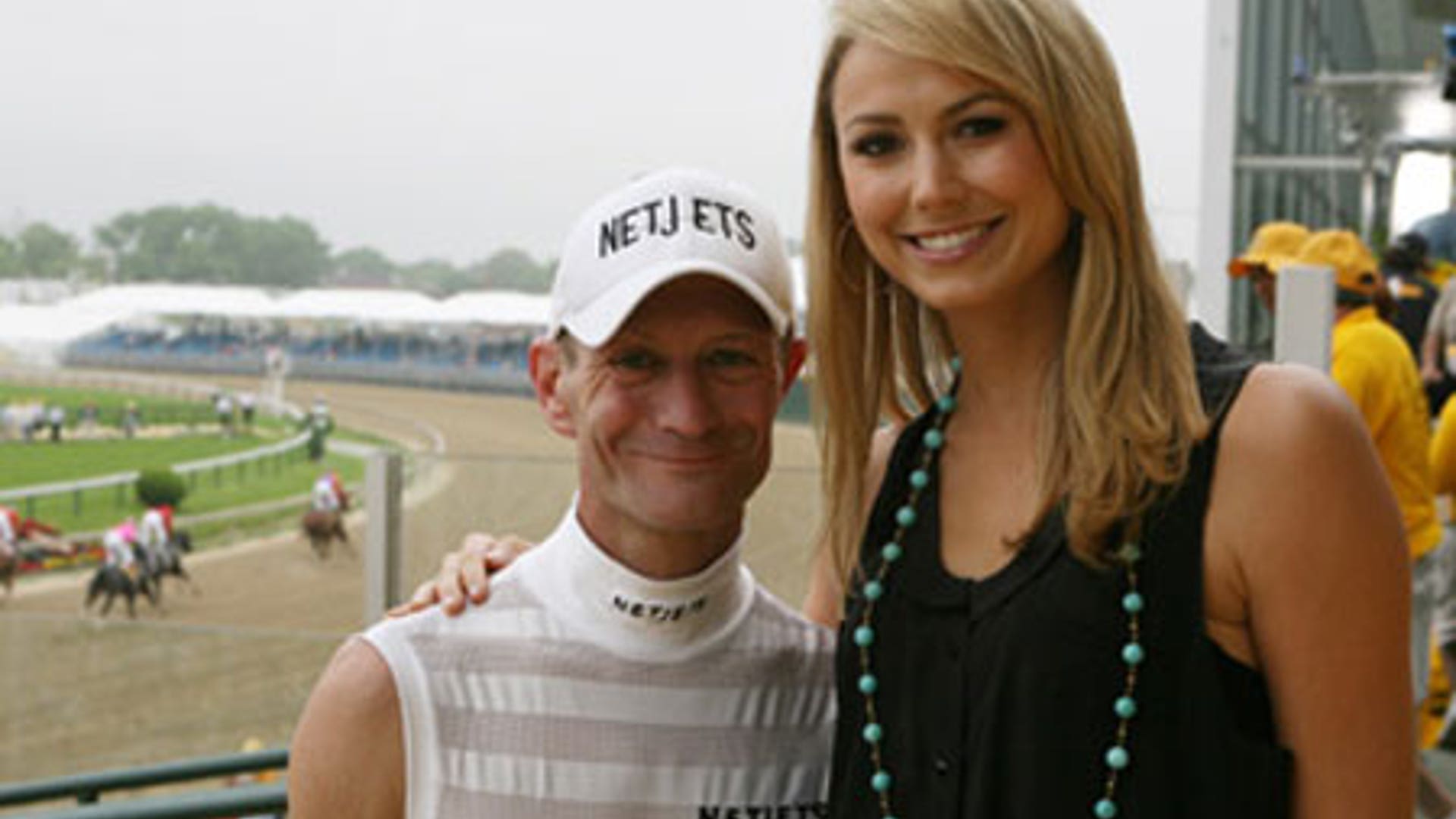 Stacy Keibler and Calvin Borel