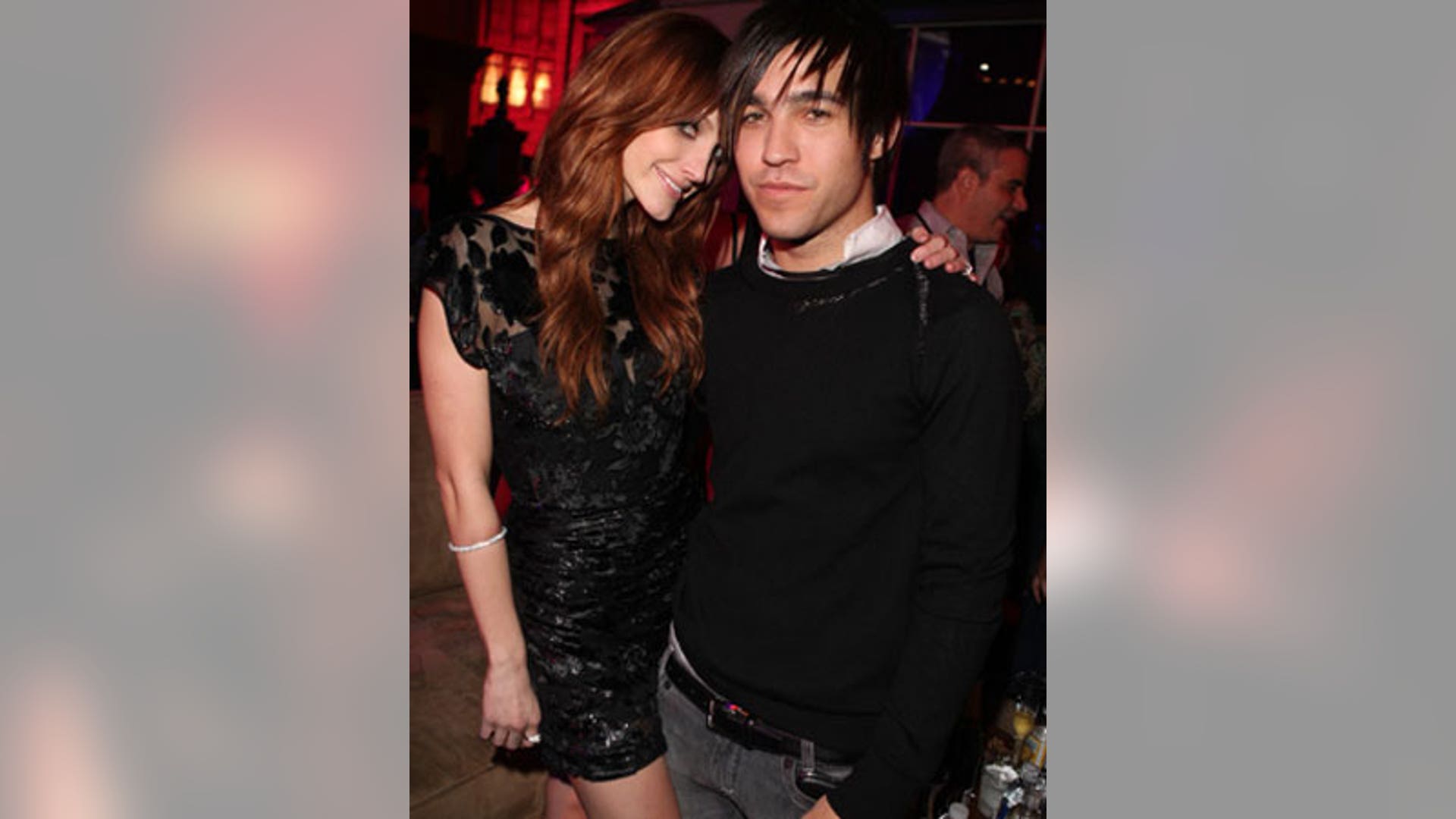 Ashlee Simpson and Pete Wentz