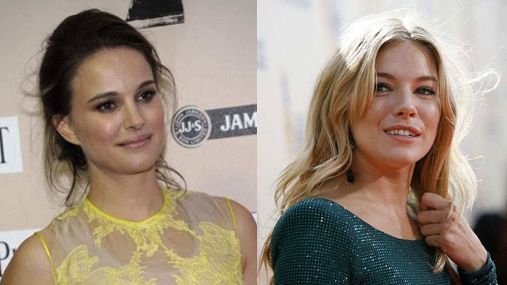 Natalie Portman and Sienna Miller