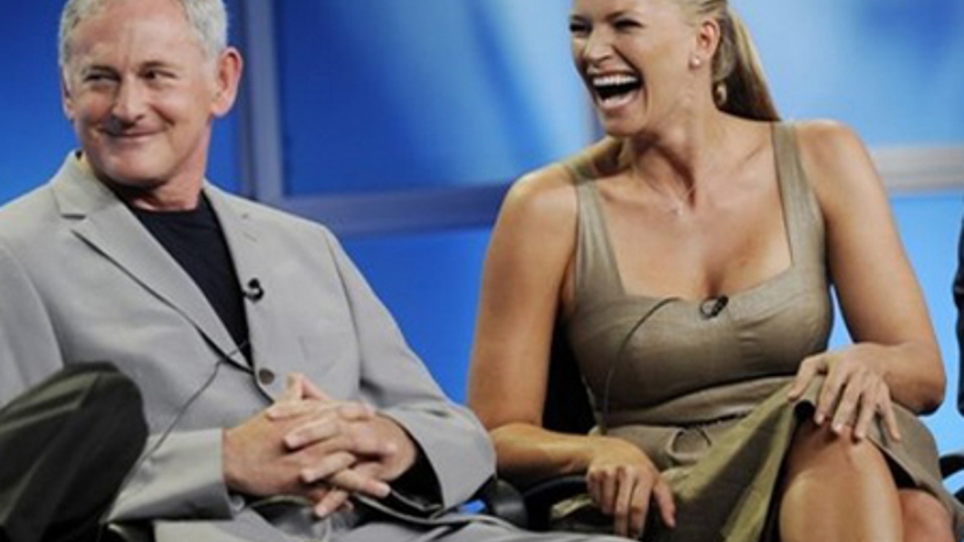 Victor Garber and Natasha Henstridge