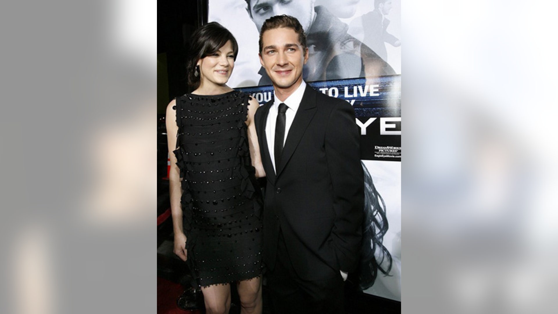 Shia LaBeouf and Michelle Monaghan