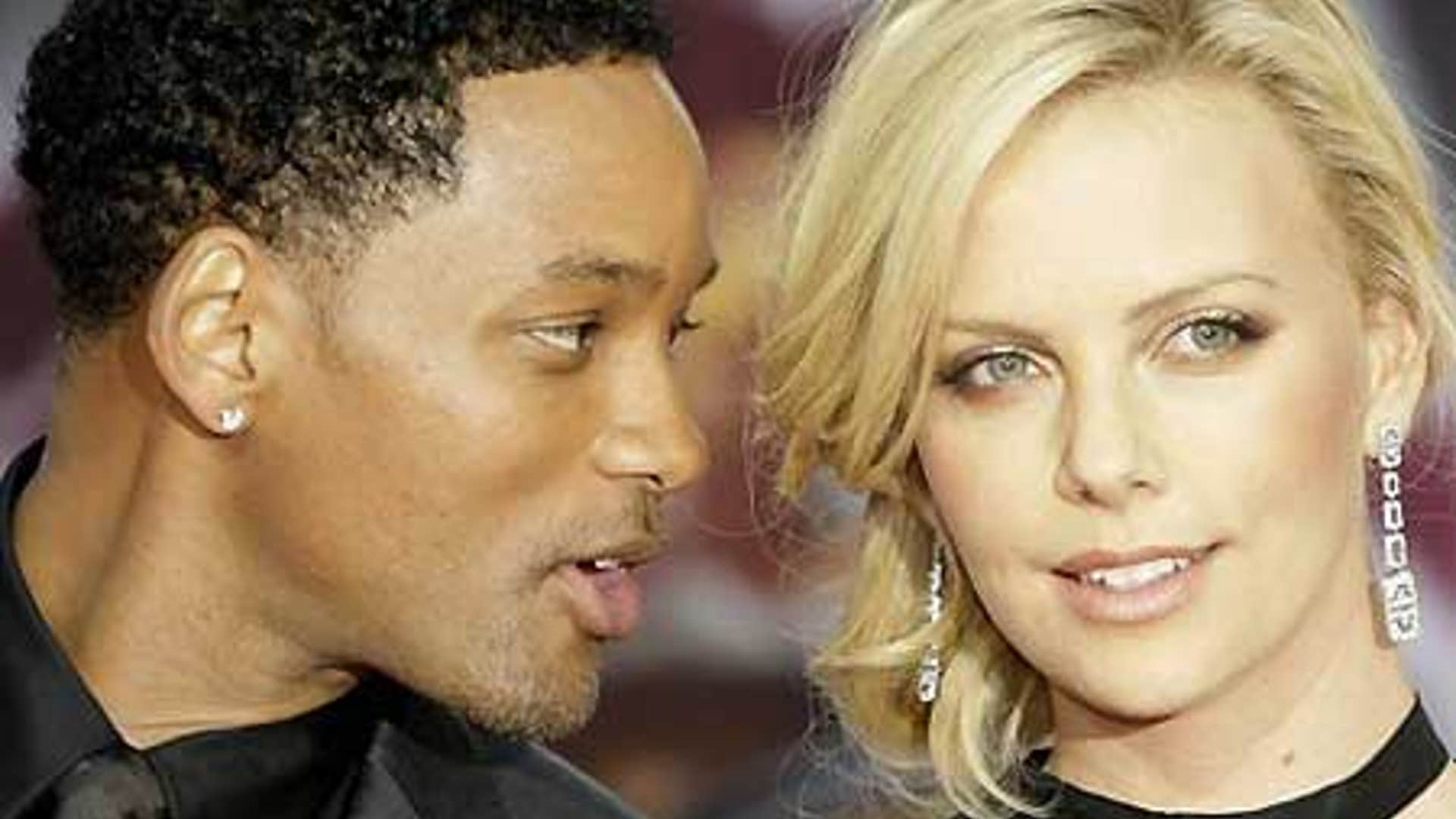 Charlize Theron and Will Smith