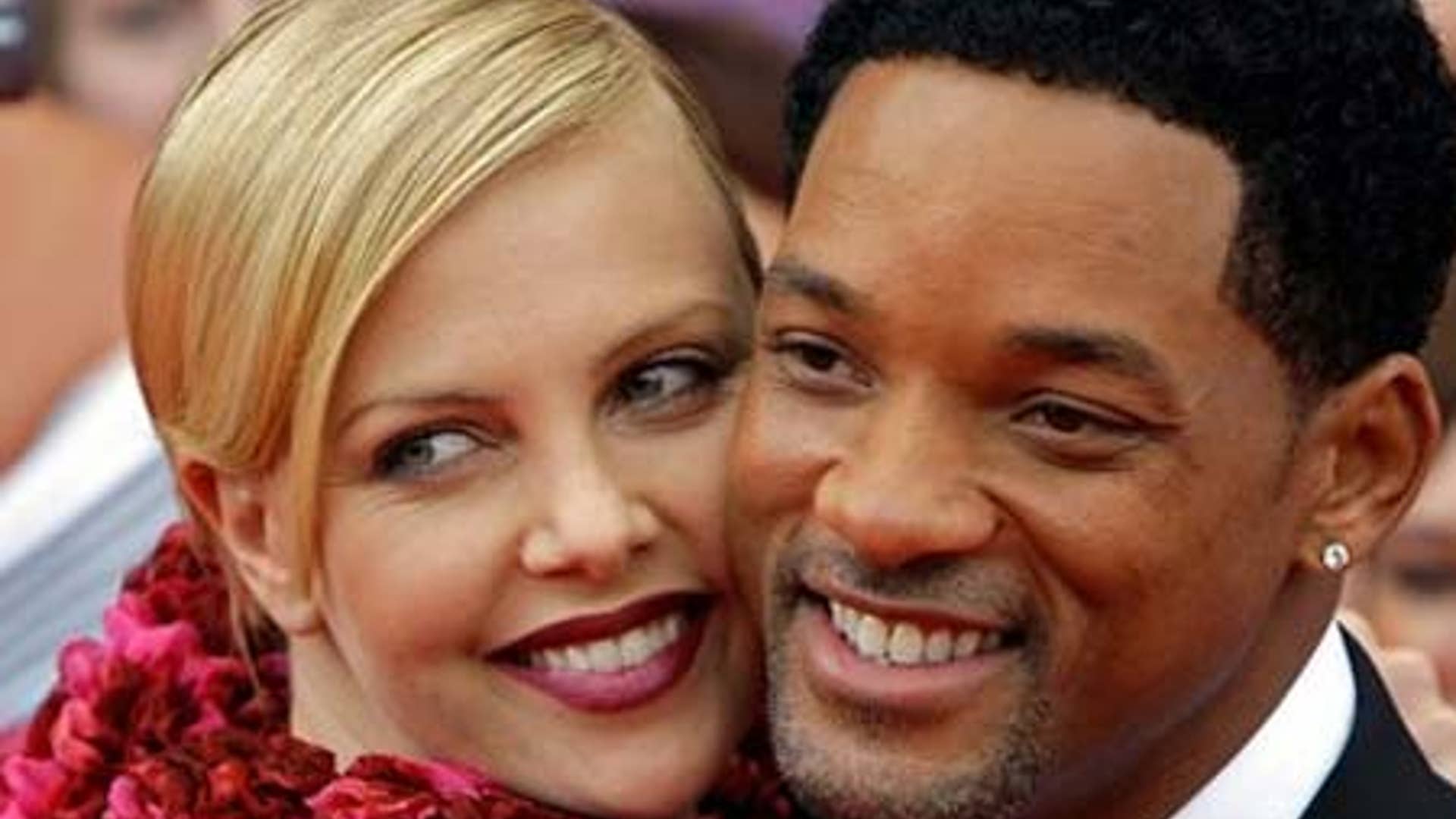 Charlize Theron and Will Smith