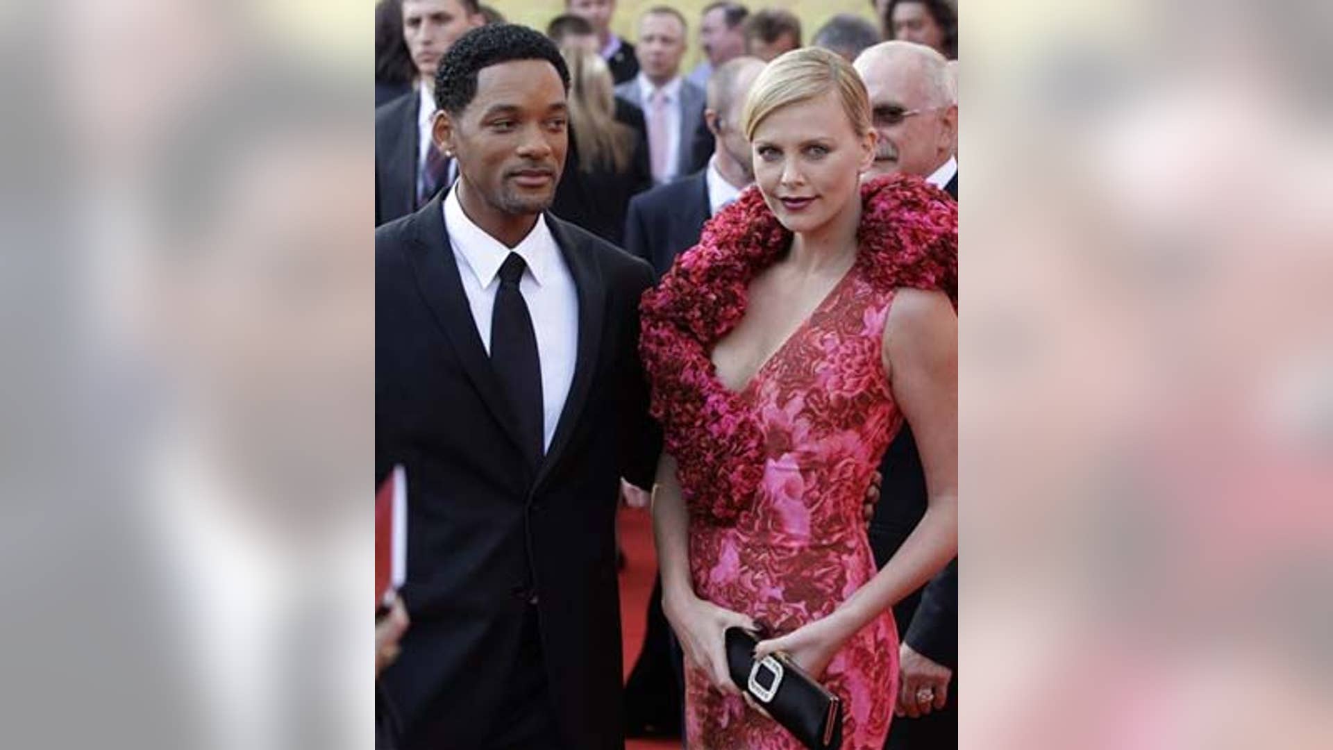 Charlize Theron and Will Smith
