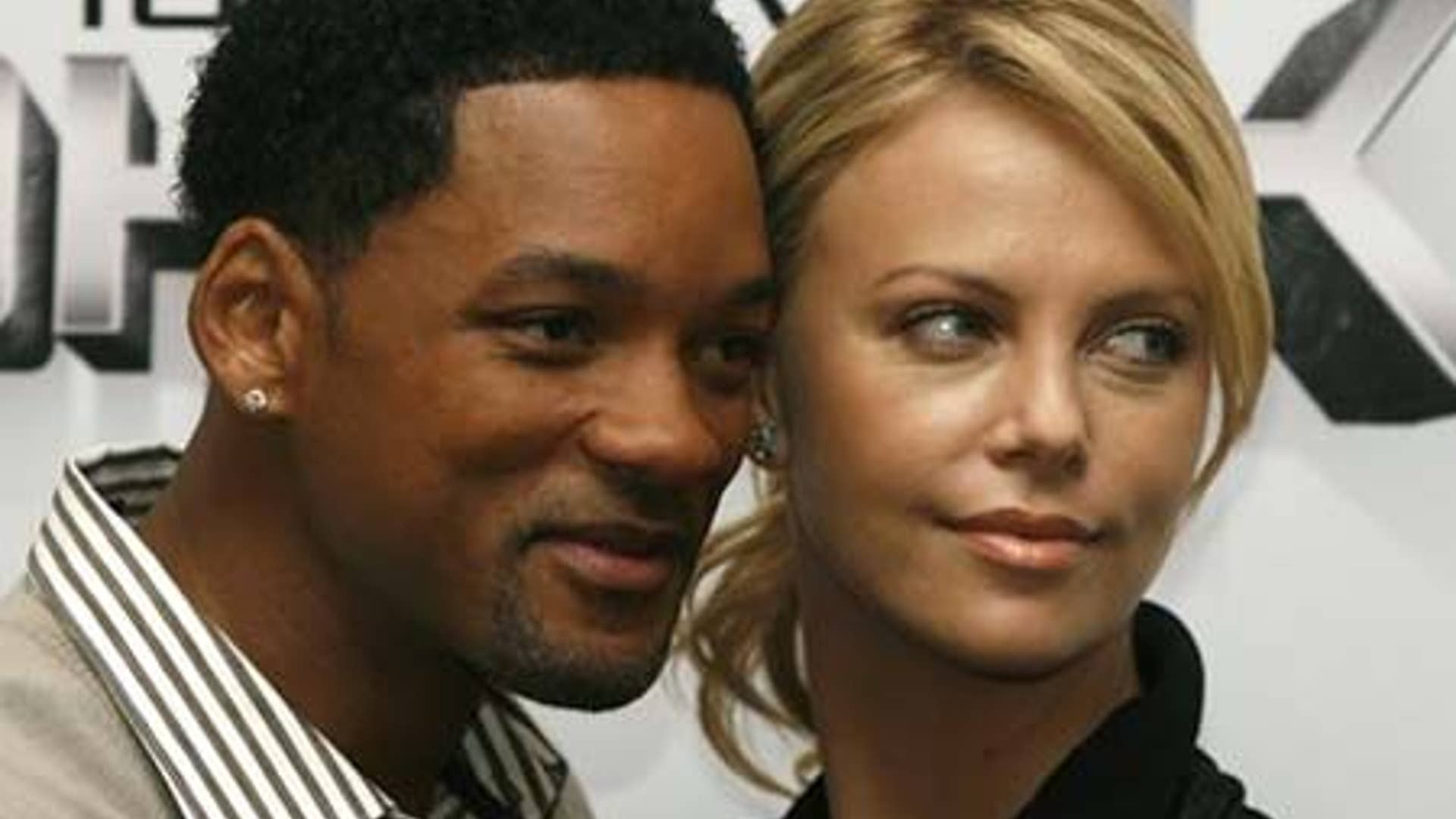 Charlize Theron and Will Smith
