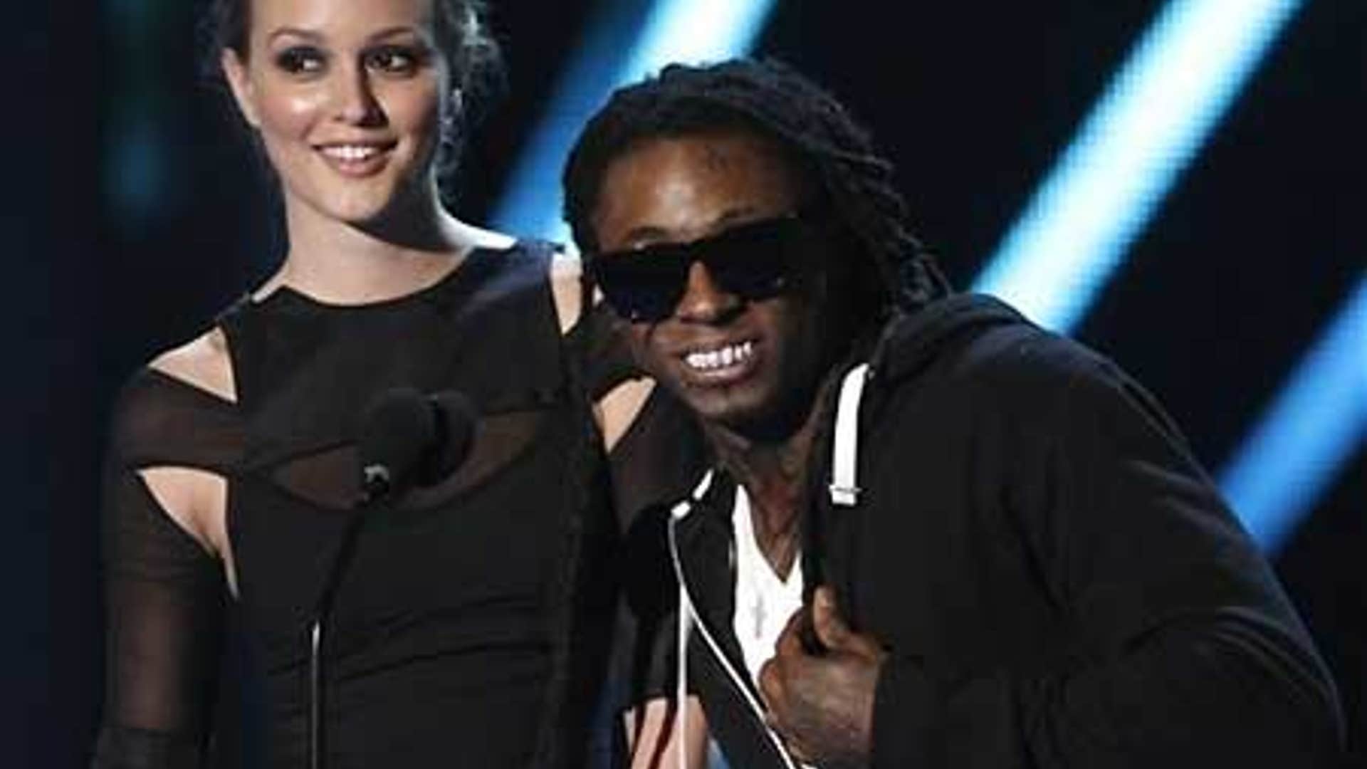 Leighton Meester and Lil Wayne