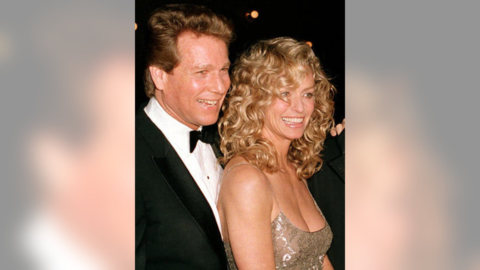 Farrah Fawcett and Ryan O'Neil