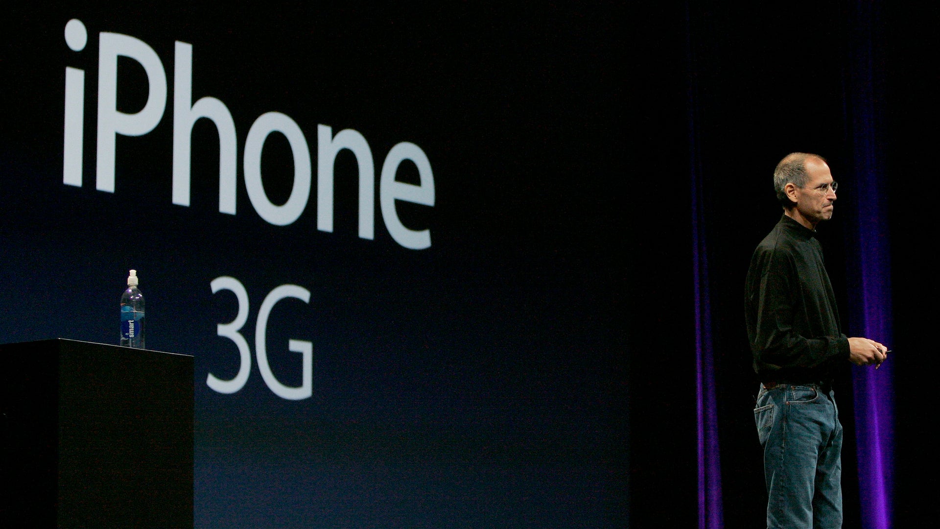 The iPhone 3G is introduced