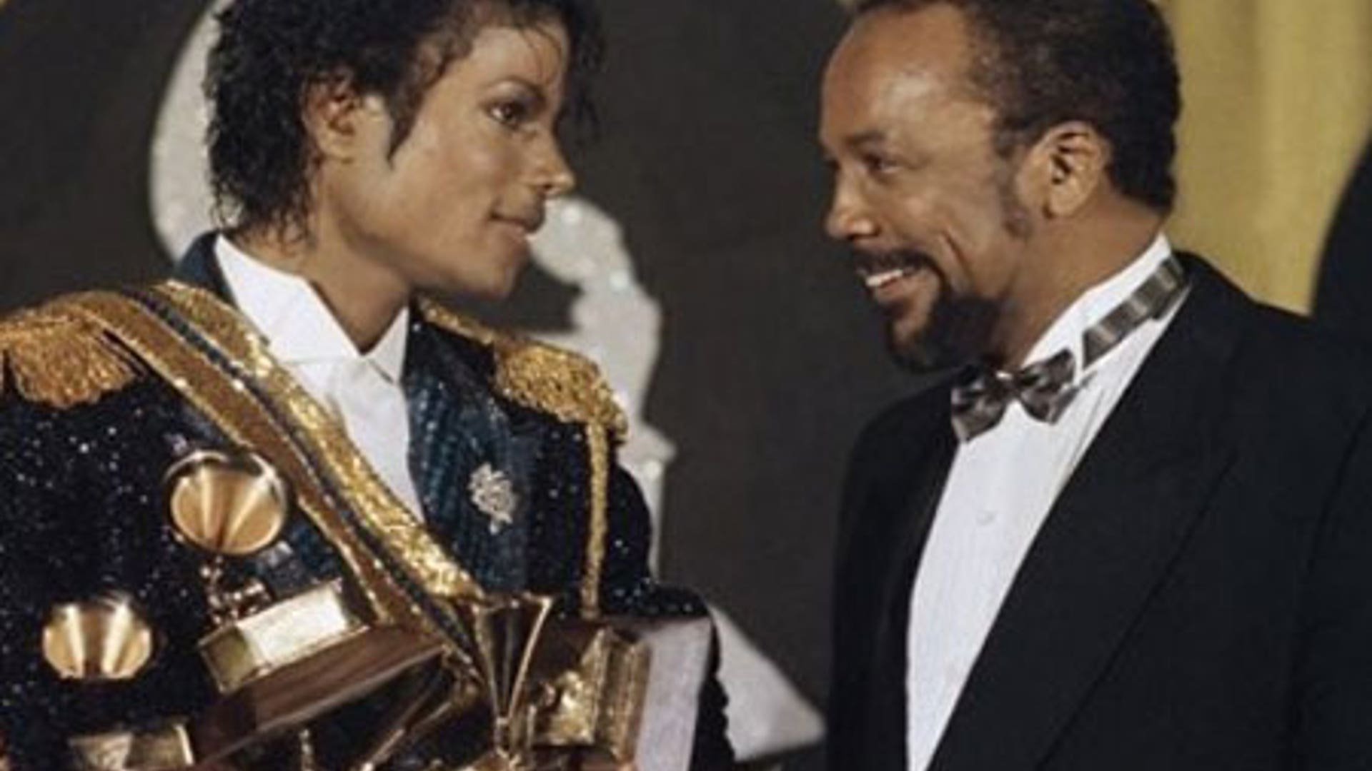 Michael Jackson and Quincy Jones