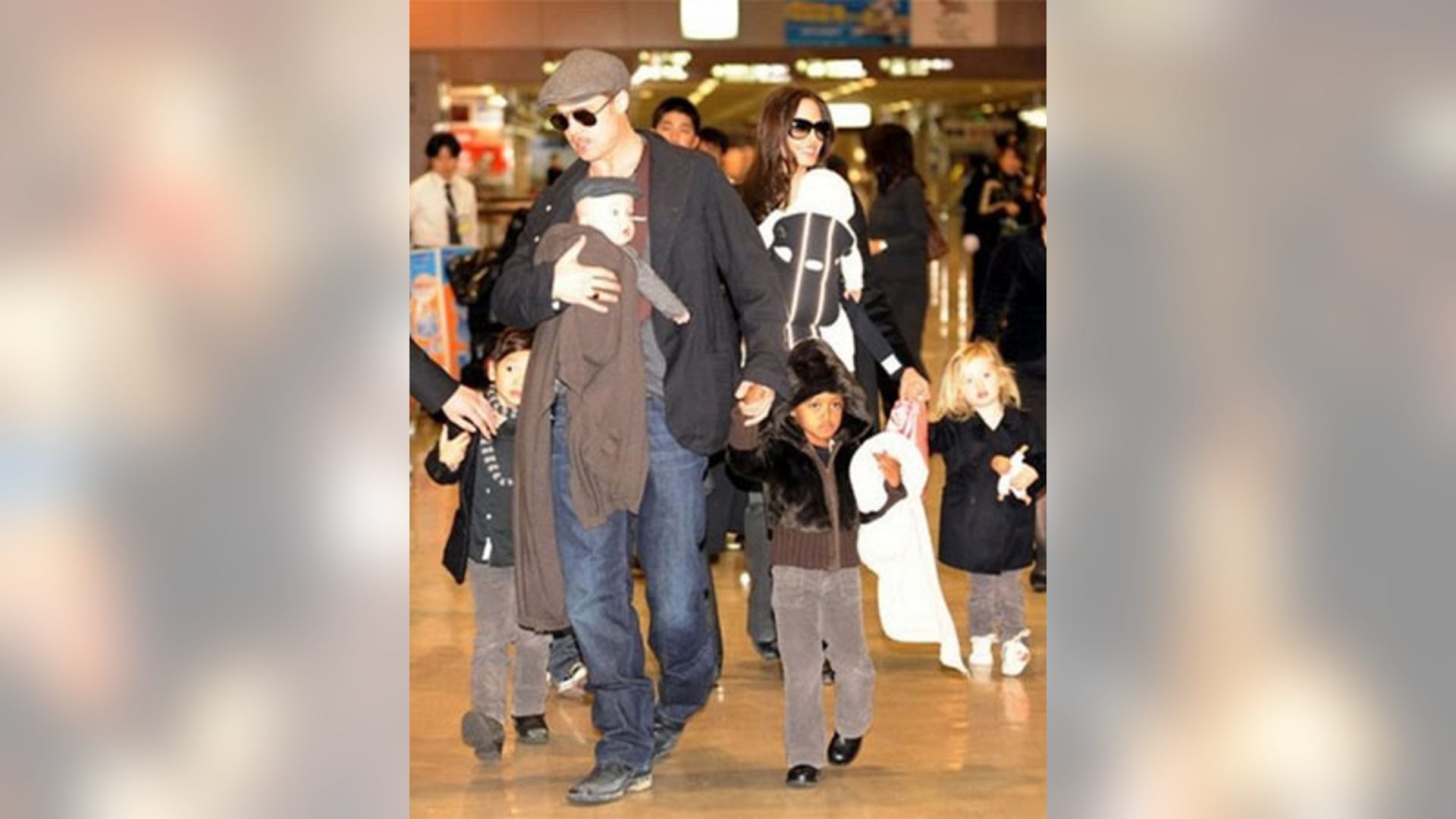 Angelina Jolie and Brad Pitt